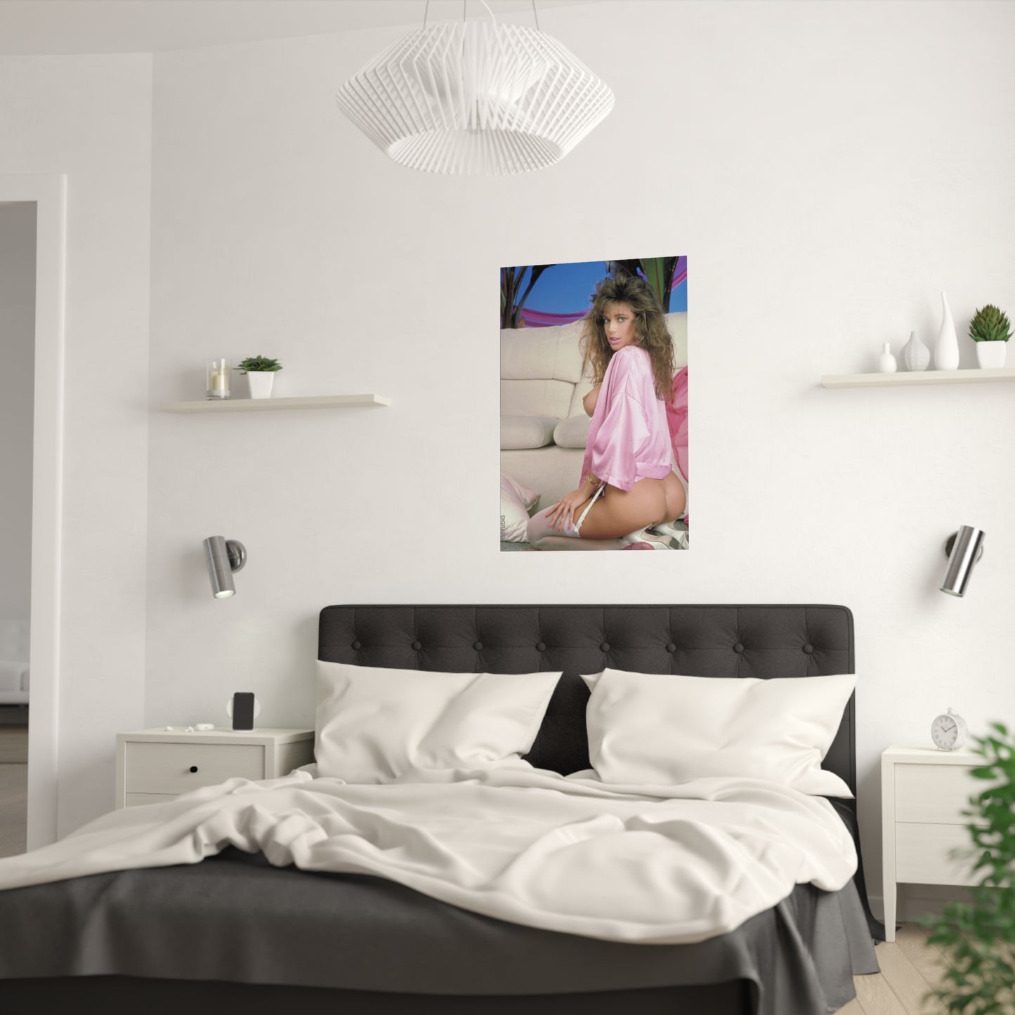 Satin Posters (210gsm) Pornstar Racquel Darrian Nude
