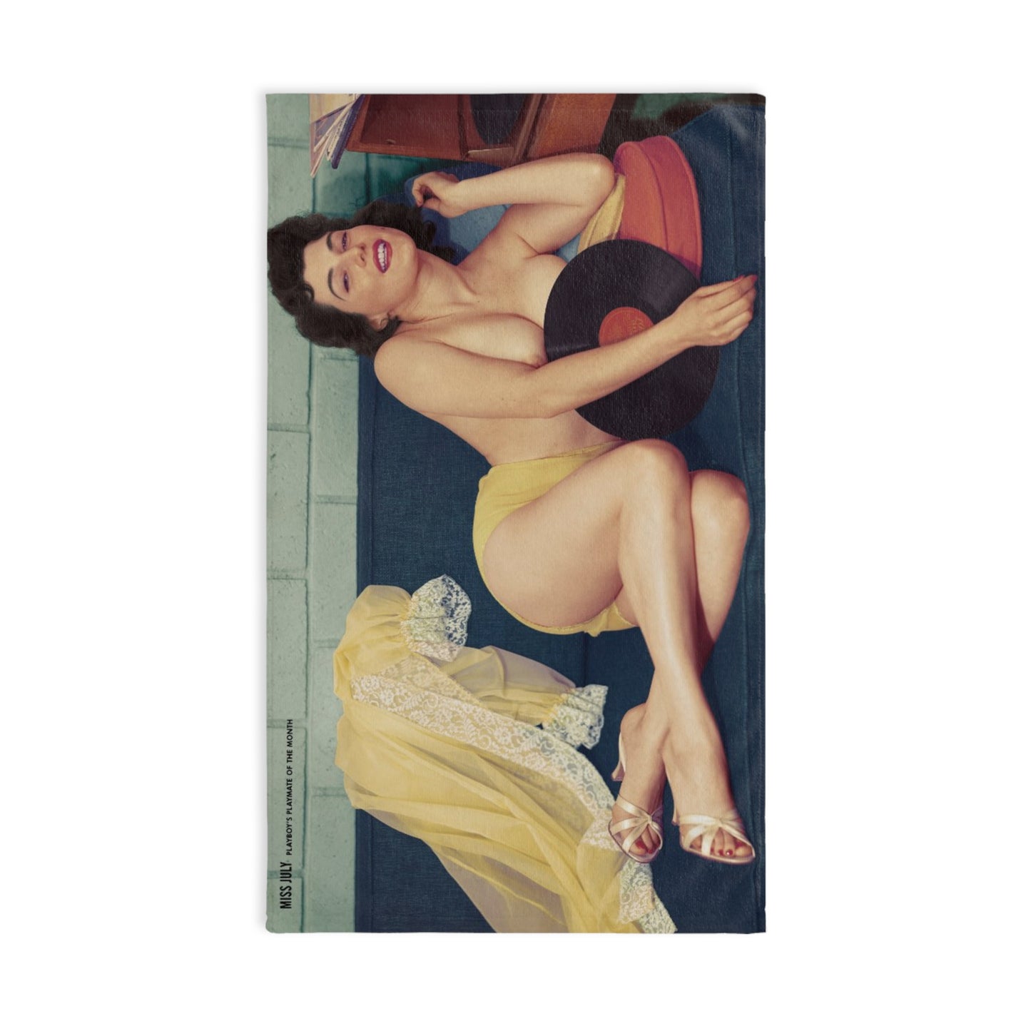 Hand Towel Playboy Playmate July 1957 Jean Jani