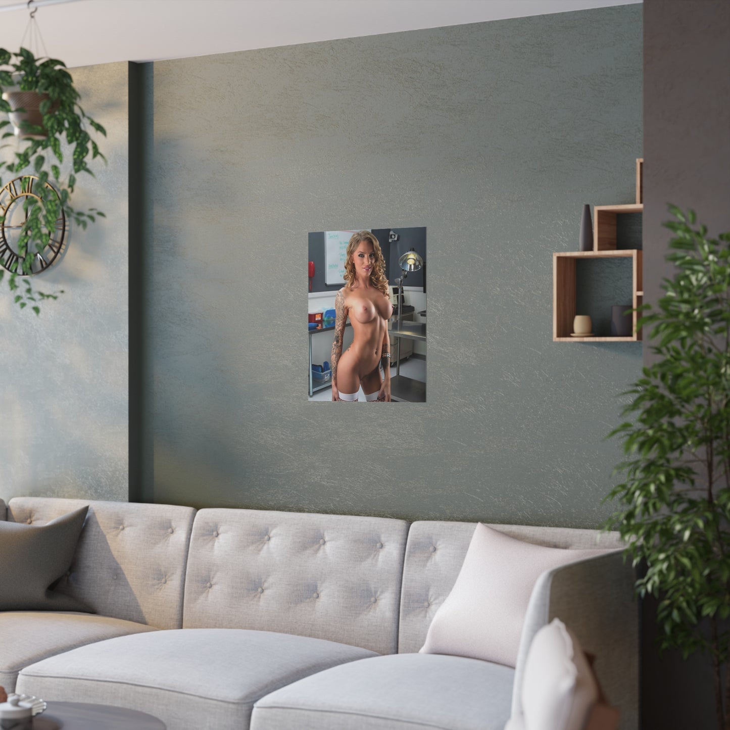 Satin Posters (210gsm) Adult Star Juelz Ventura Nude