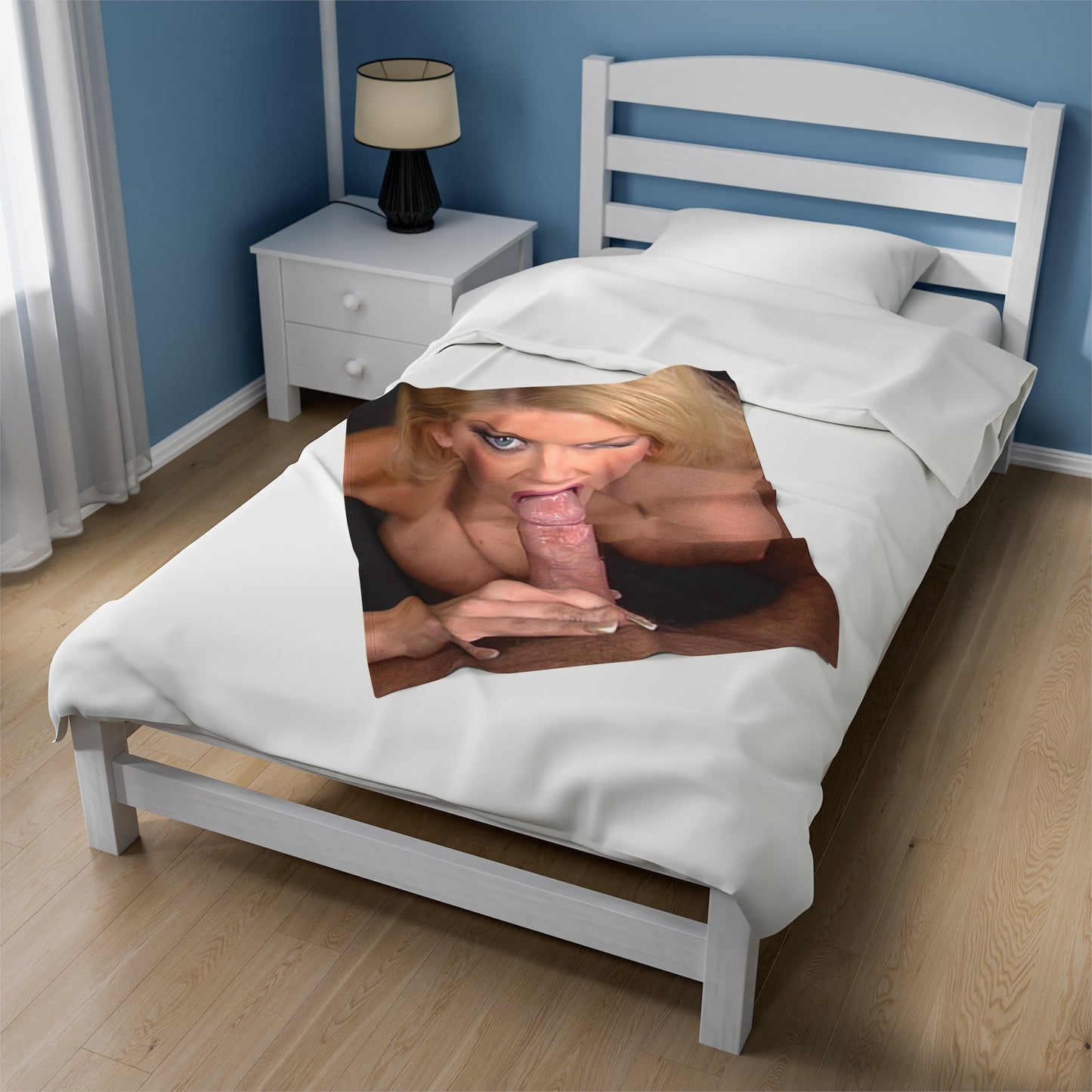 Velveteen Plush Blanket Jenna Jameson