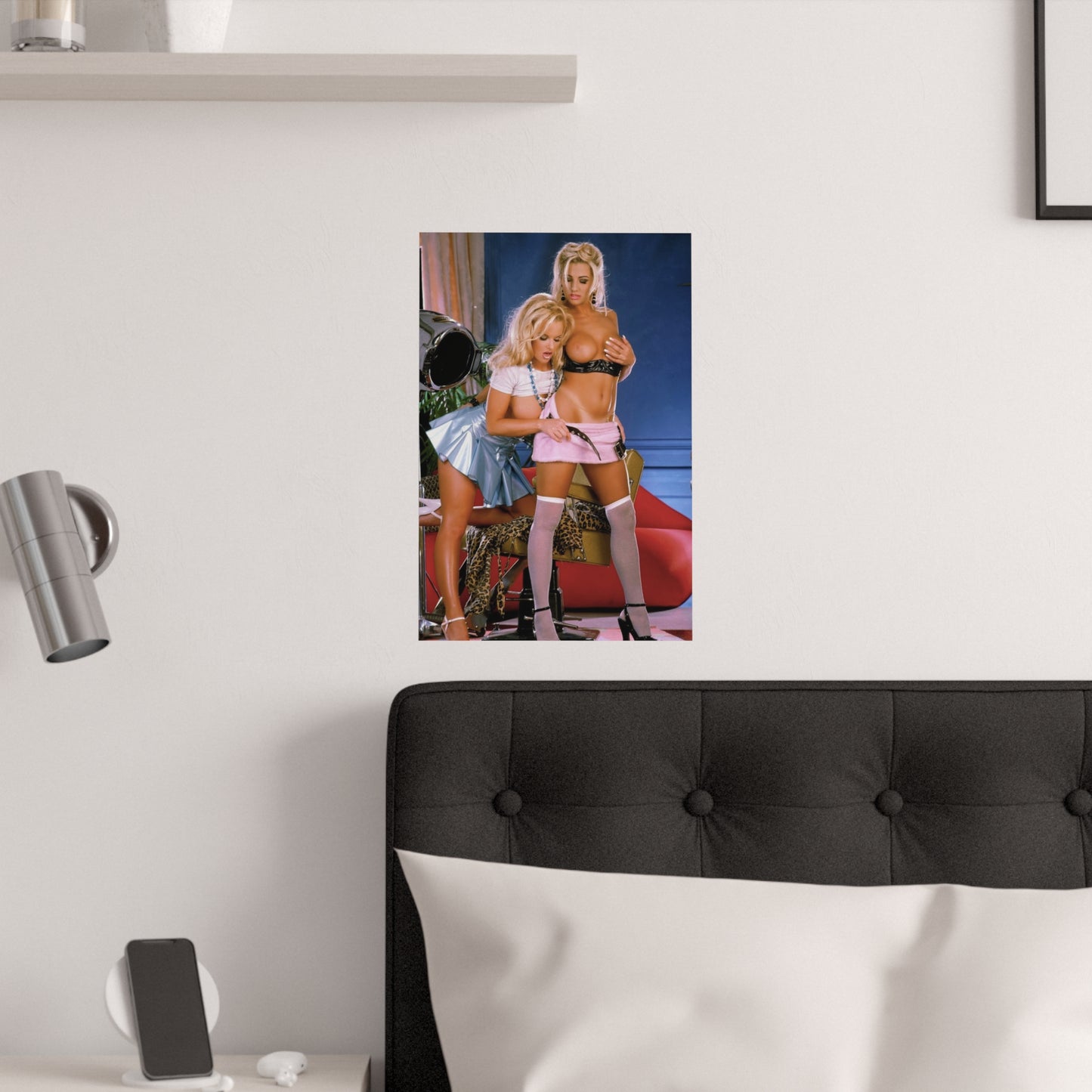 Satin Posters (210gsm) Pornstar Nikki Tyler & Kaylan Nicole Nude