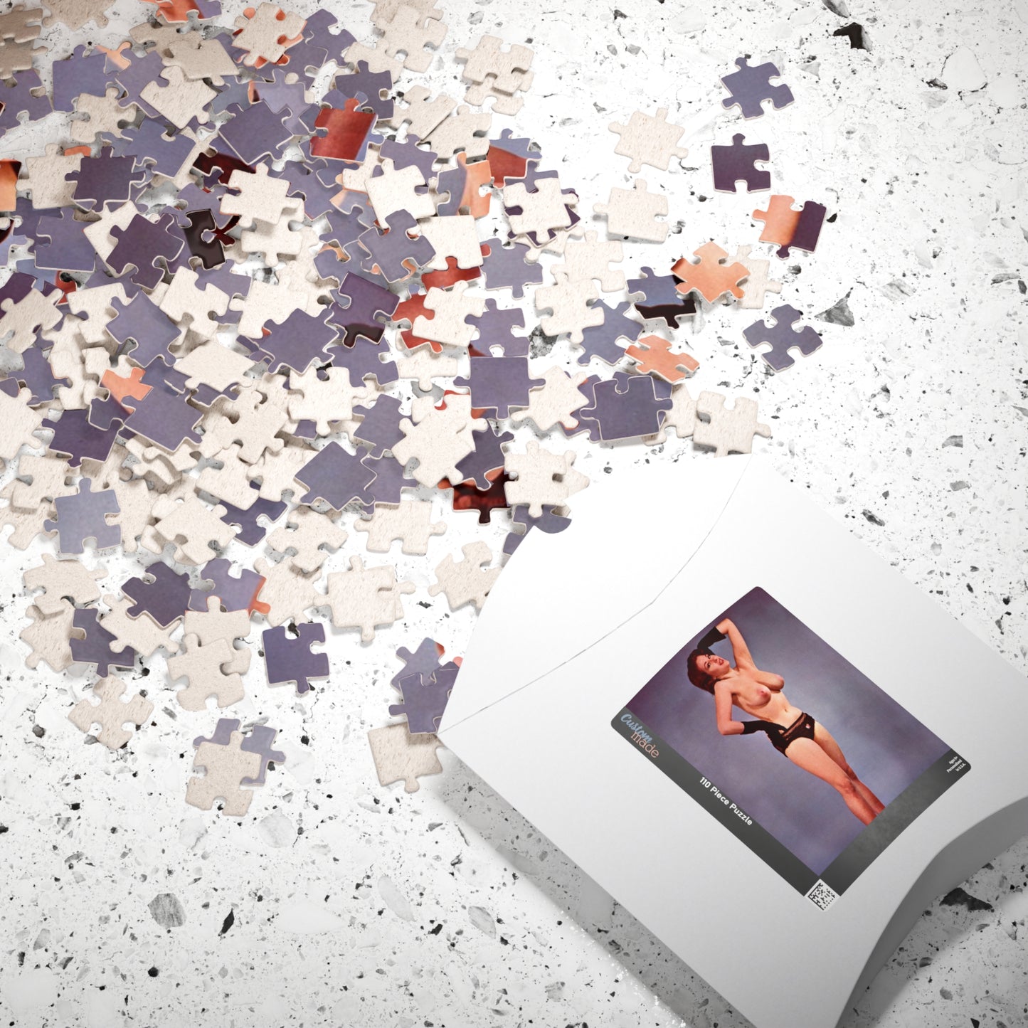 Puzzle (110, 252, 500, 1014-piece) Playmate 1959 Elaine Reynolds Nude #2