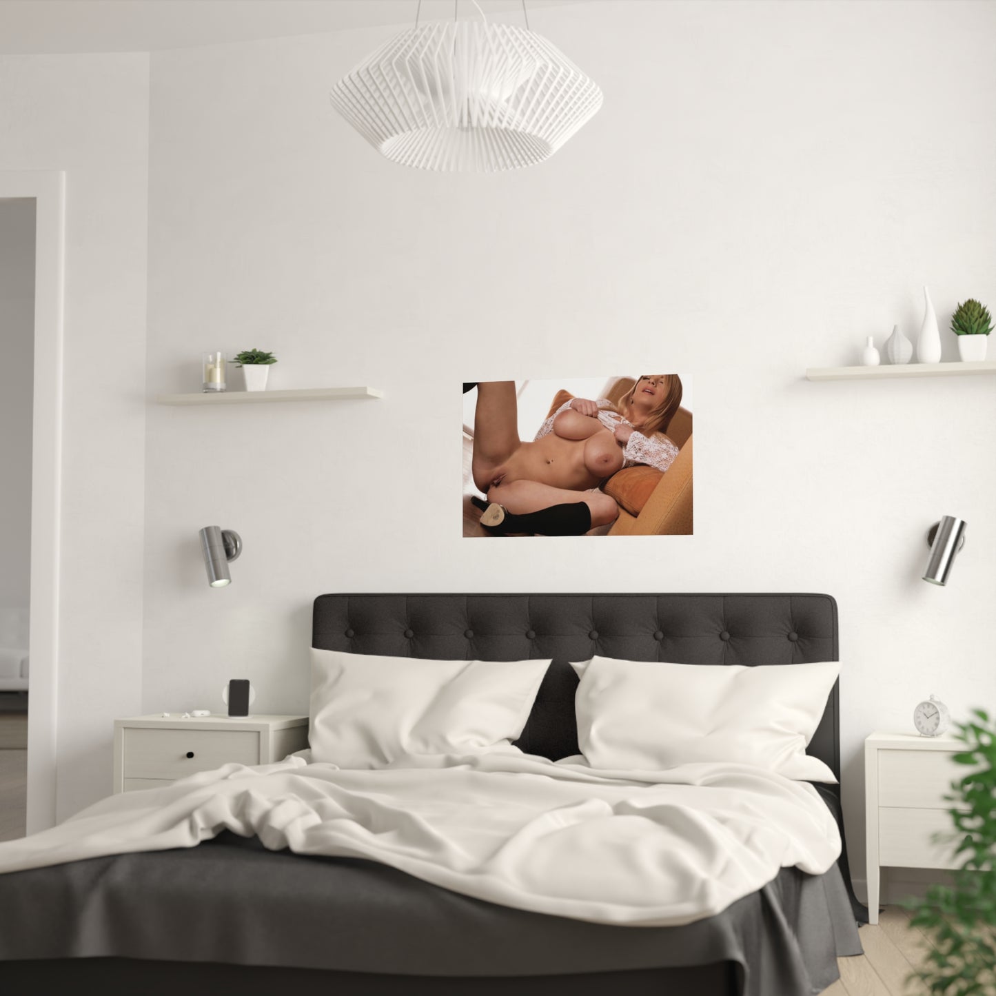 Satin Posters (210gsm) Hot Pose Nude