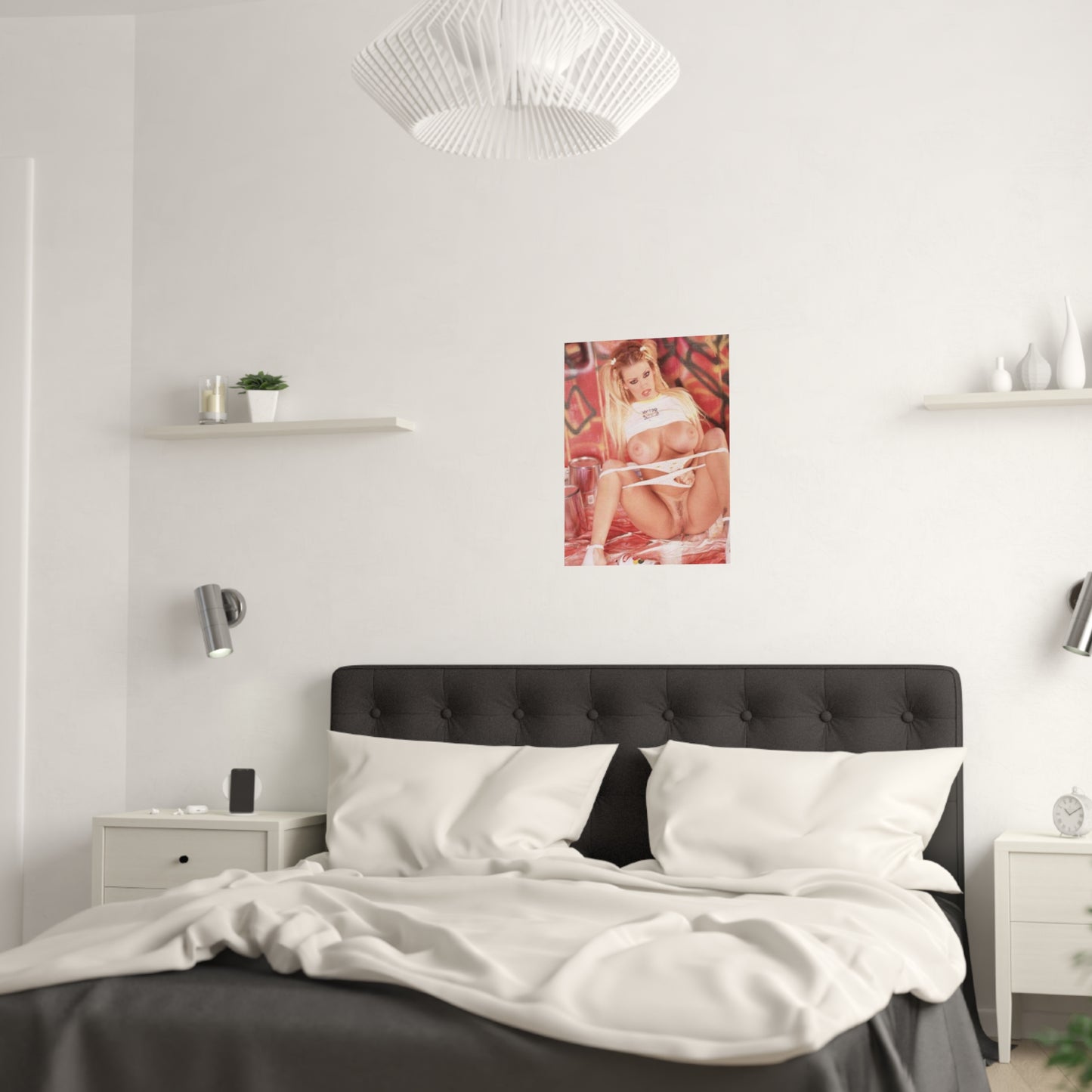 Satin Posters (210gsm) Pornstar Jenna Jameson Nude