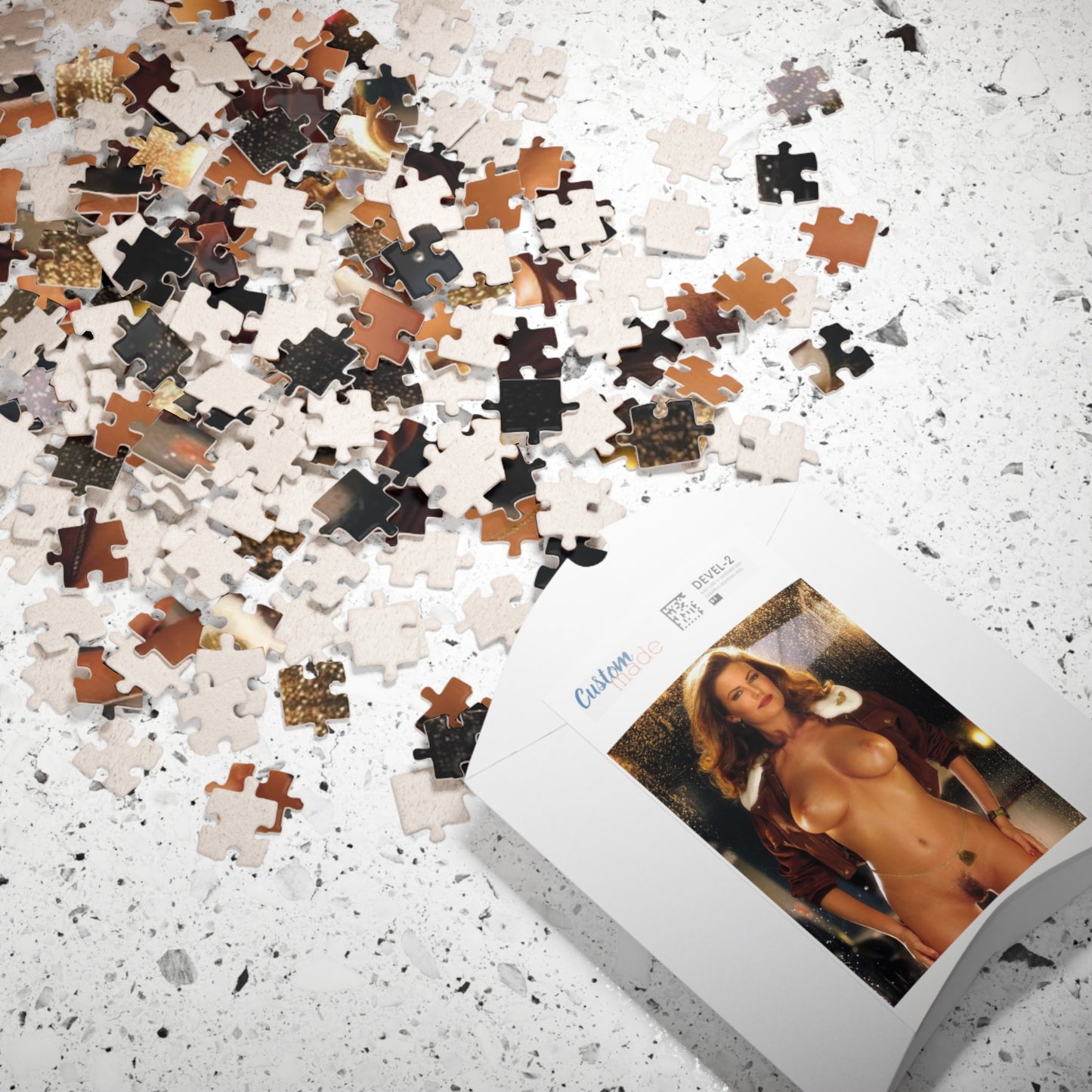 Puzzle (110, 252, 500, 1014-piece) Playboy Playmate April 1994 Becky Delossantos