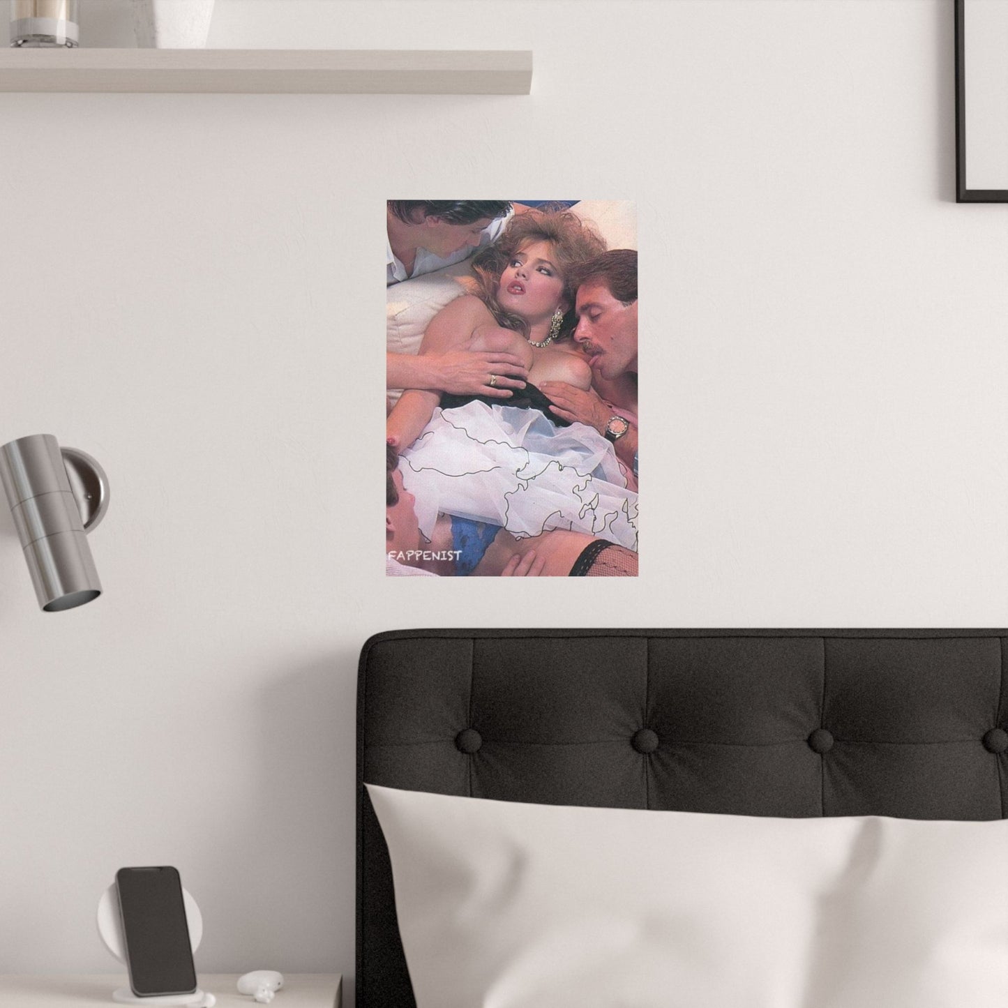 Satin Posters (210gsm) Traci Lords Nude Porn Retro