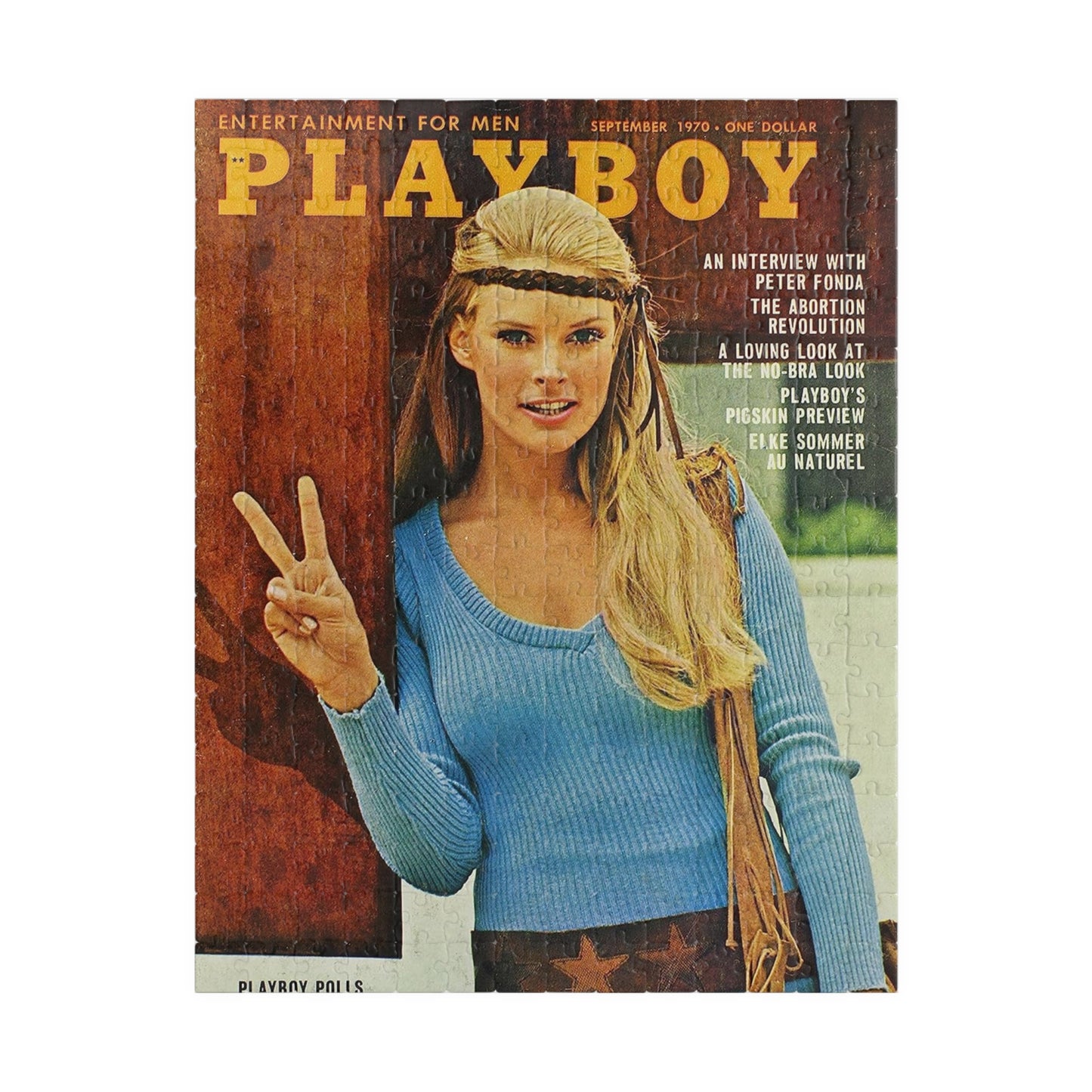 Puzzle (110, 252, 500, 1014-piece) Playboy Cover September 1970