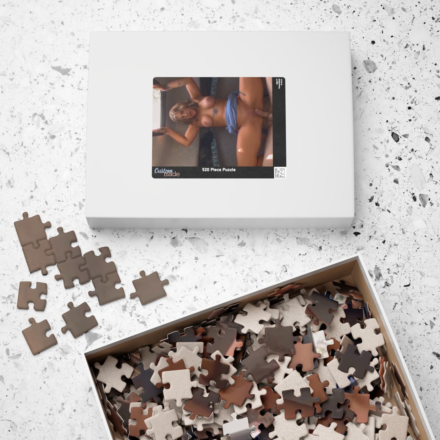 Puzzle (110, 252, 520, 1014-piece) Sexy Teen Creampied In Camper