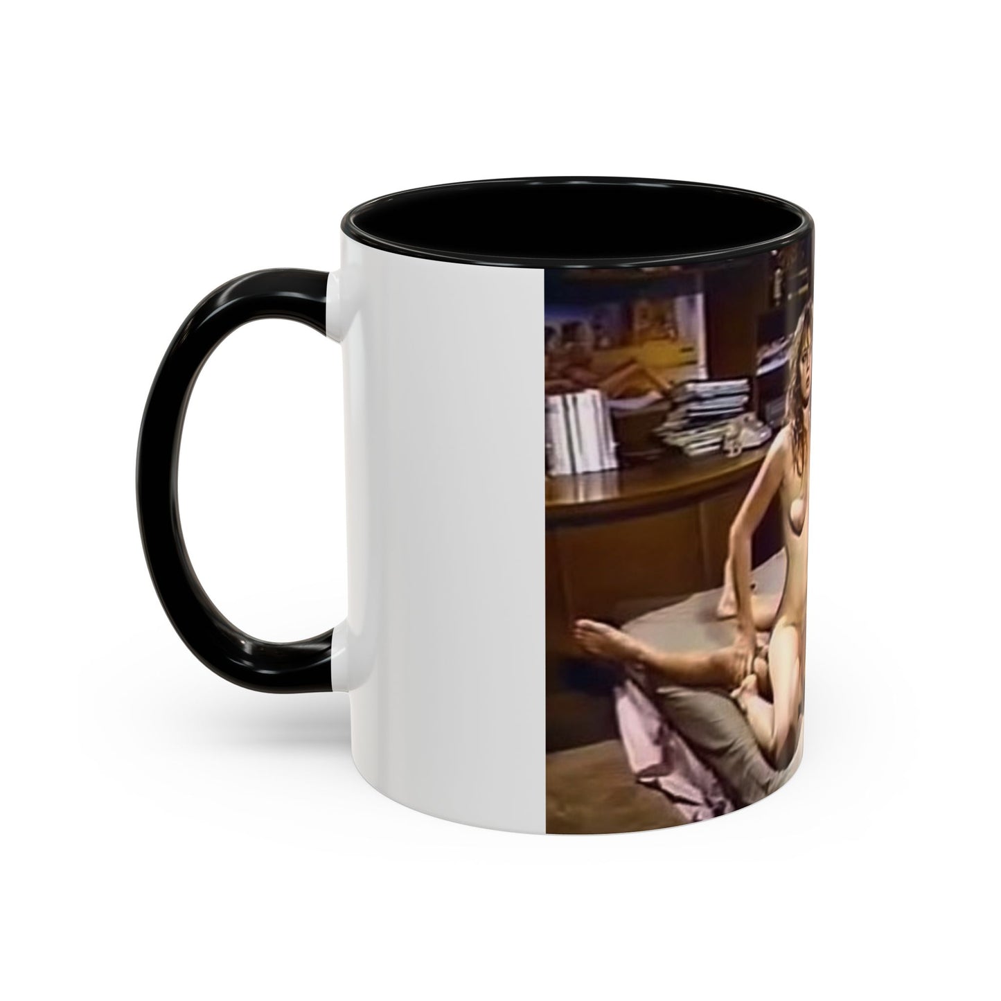Accent Coffee Mug (11, 15oz) Traci Lords Nude Sex Retro Porn