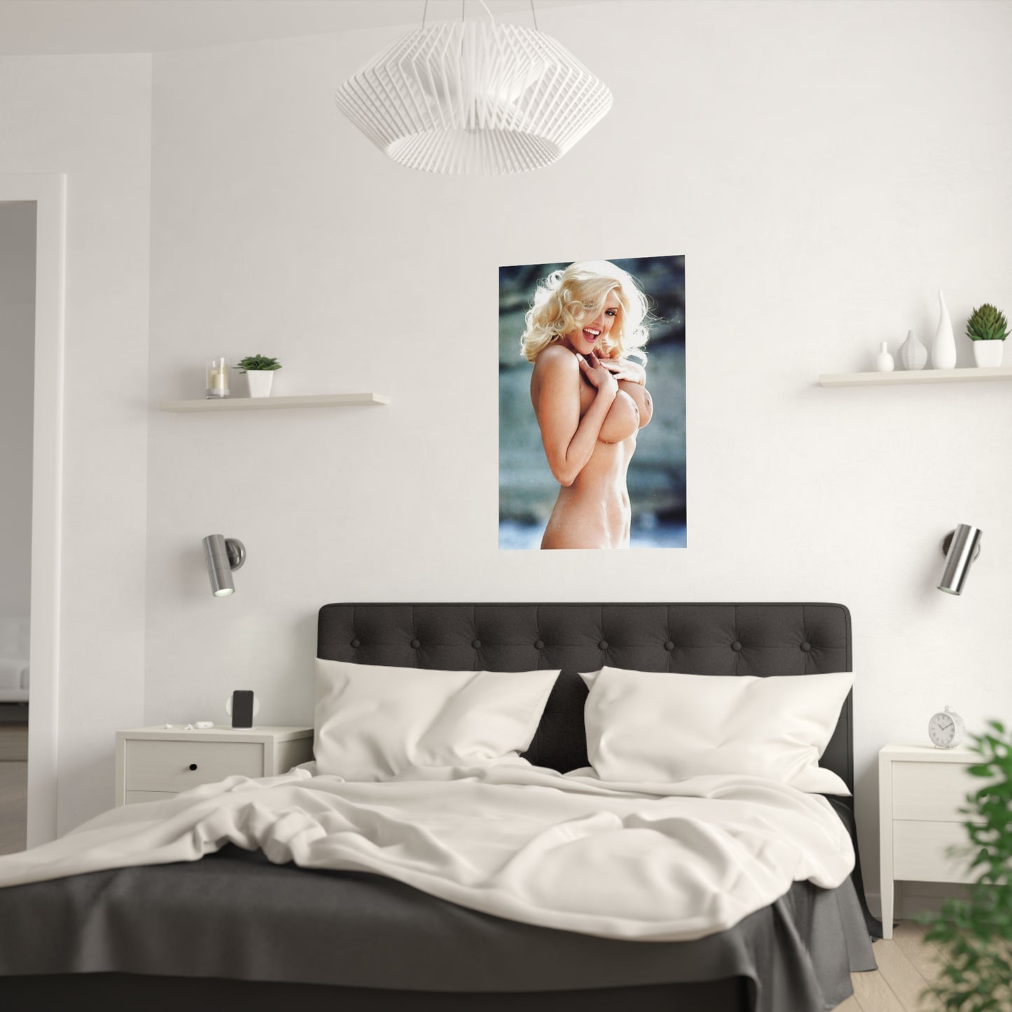 Satin Posters (210gsm) Anna Nicole Smith Nude