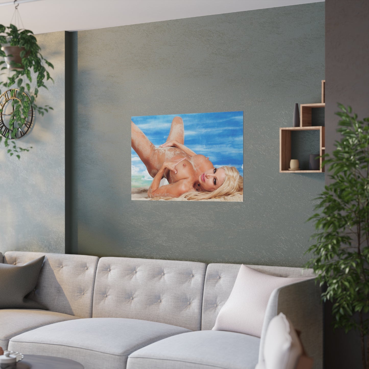 Satin Posters (210gsm) Penthouse Pet April 2012 Gina Lynn