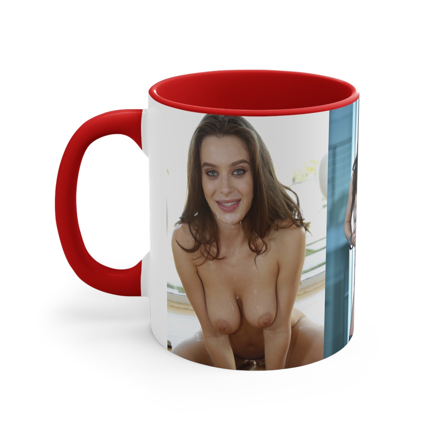 Accent Coffee Mug, 11oz Lana Rhoades Nude