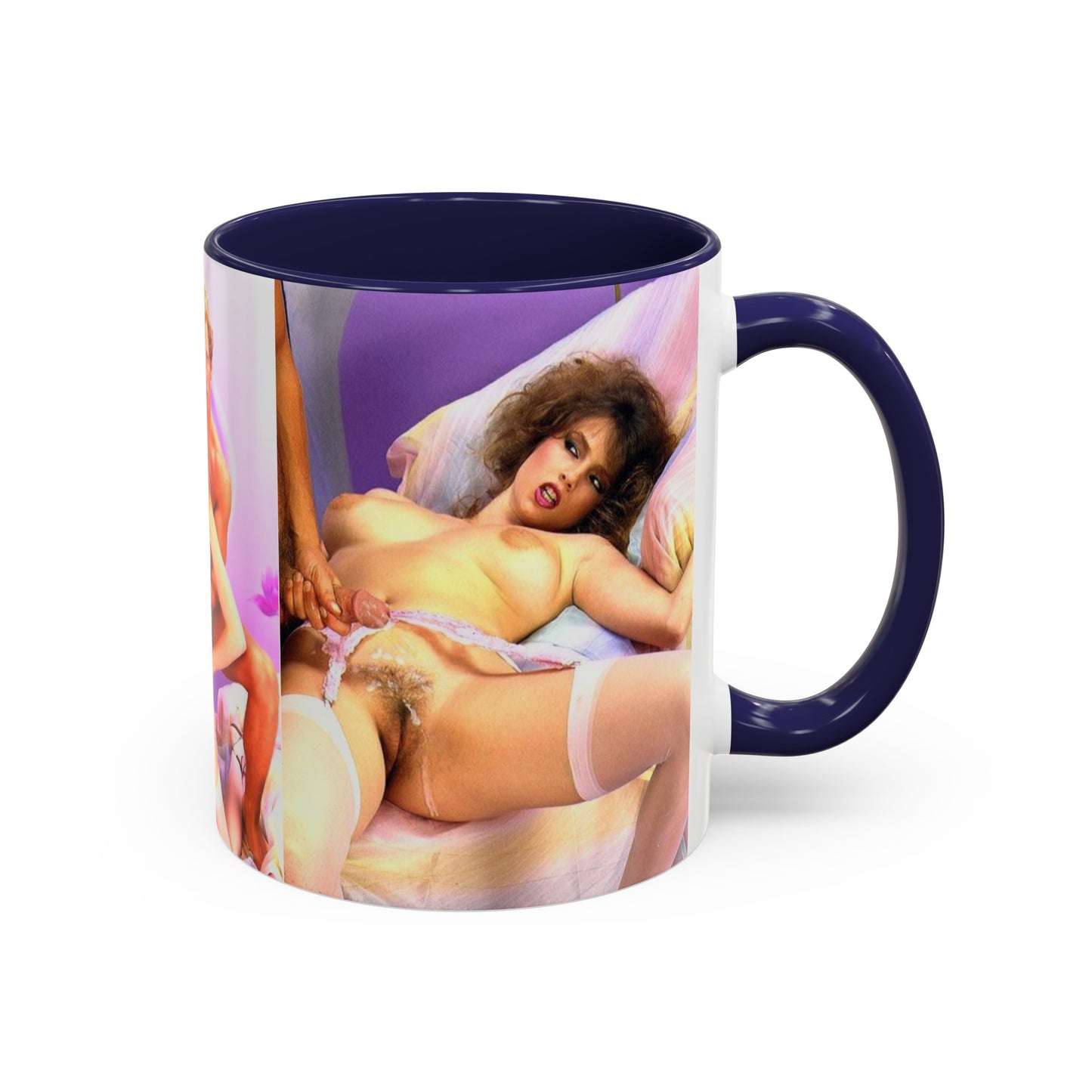 Accent Coffee Mug (11, 15oz) Traci Lords Nude Naked Retro Fuck Sex