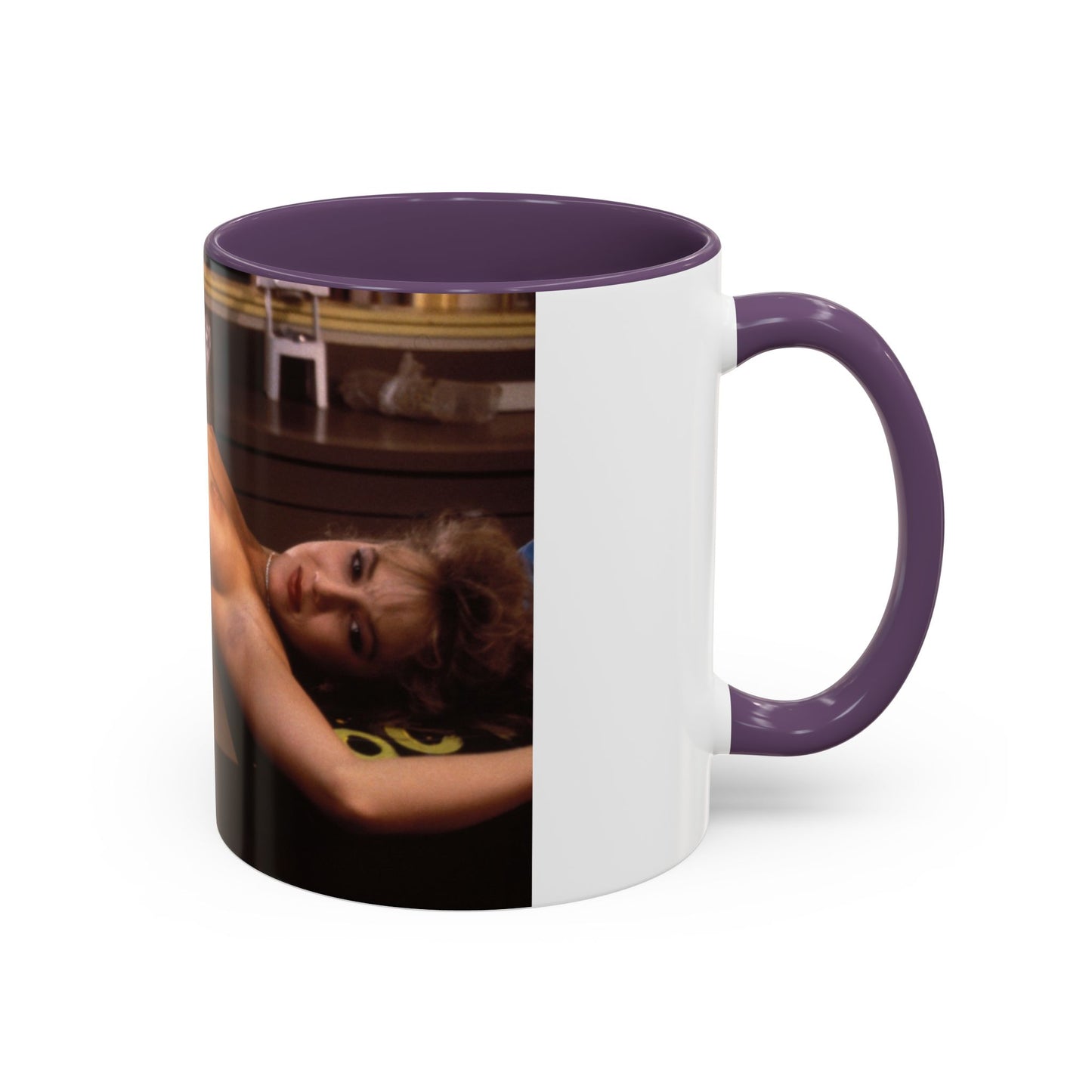 Accent Coffee Mug (11, 15oz) Traci Lords Nude