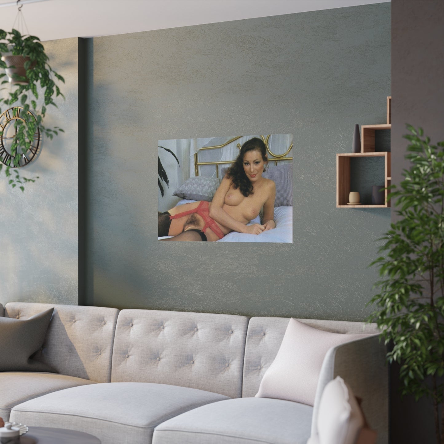 Satin Posters (210gsm) Retro Porn Star Annette Haven