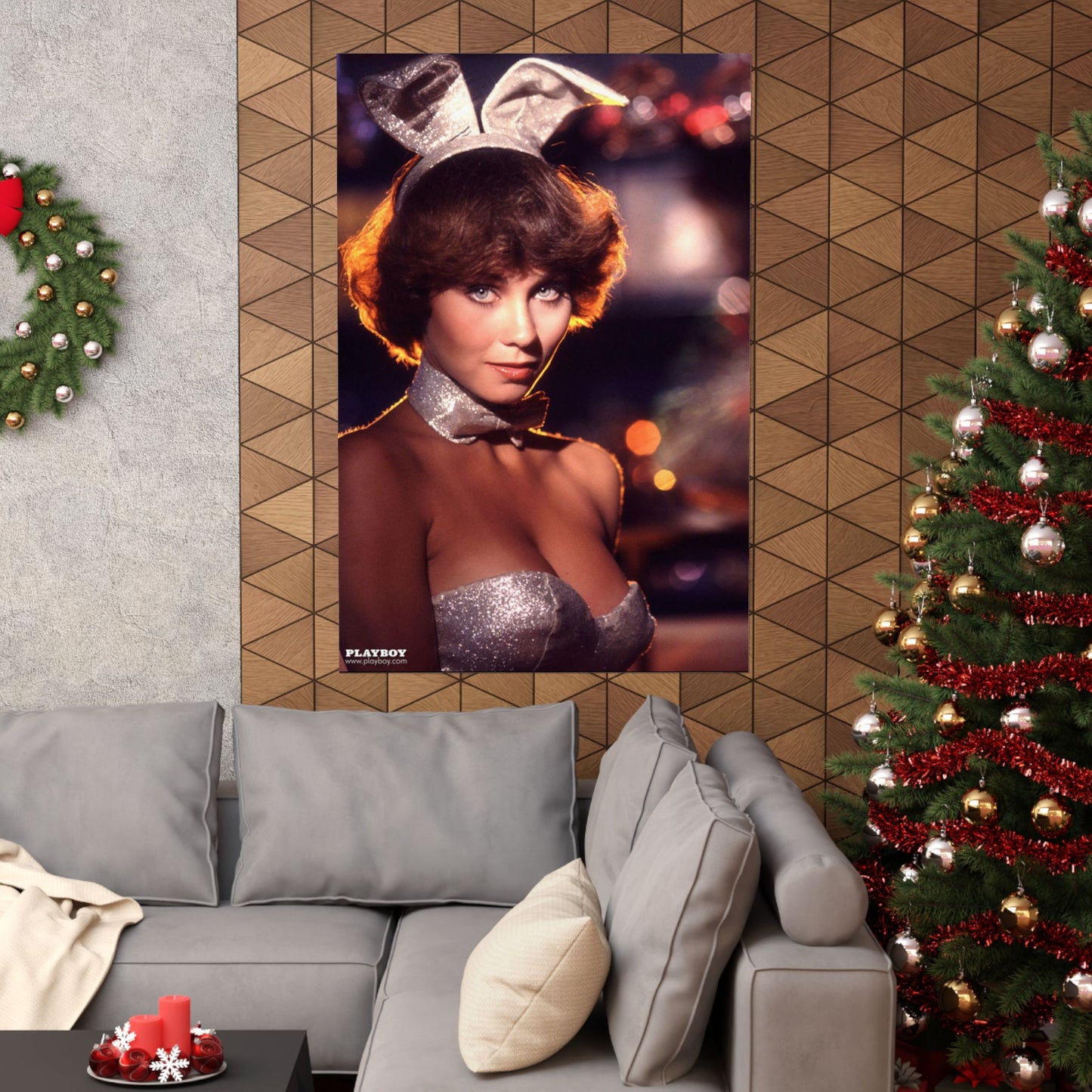 Matte Vertical Posters Playmate Candace Collins, December 1979.