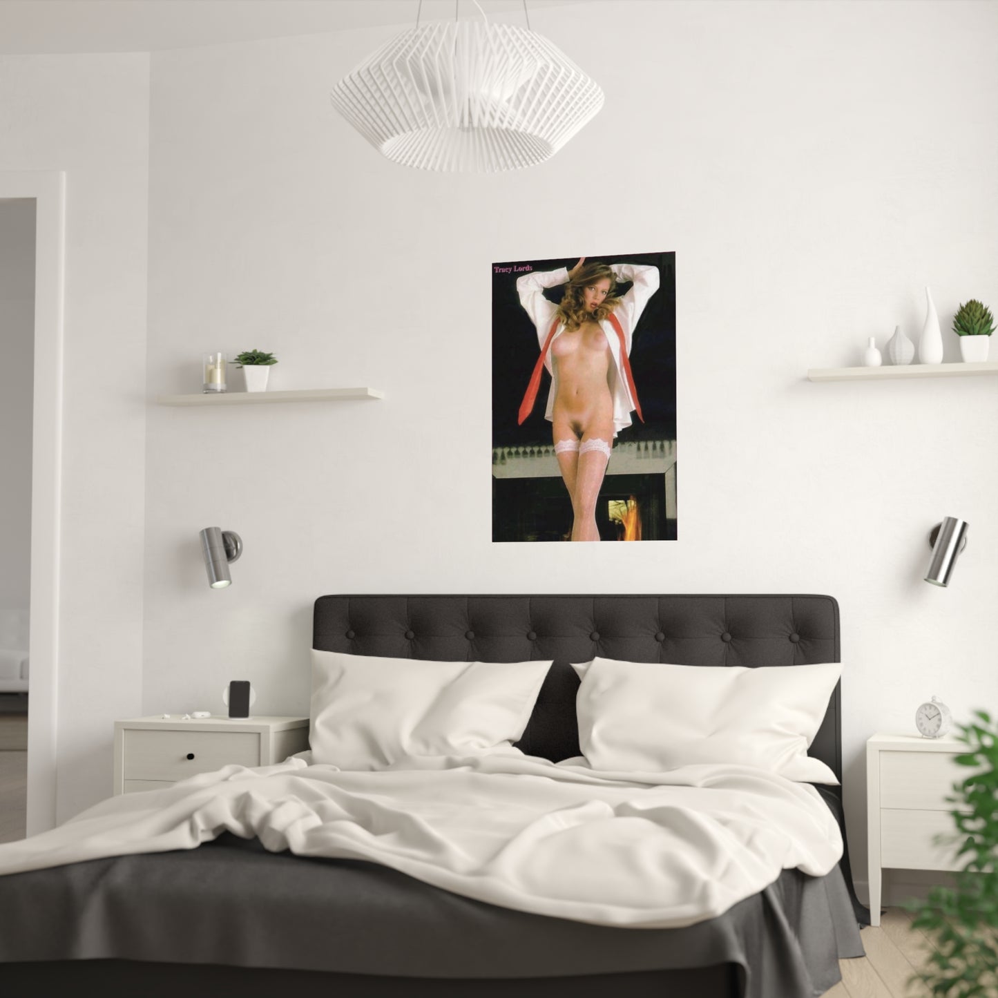 Satin Posters (210gsm) Traci Lords Nude