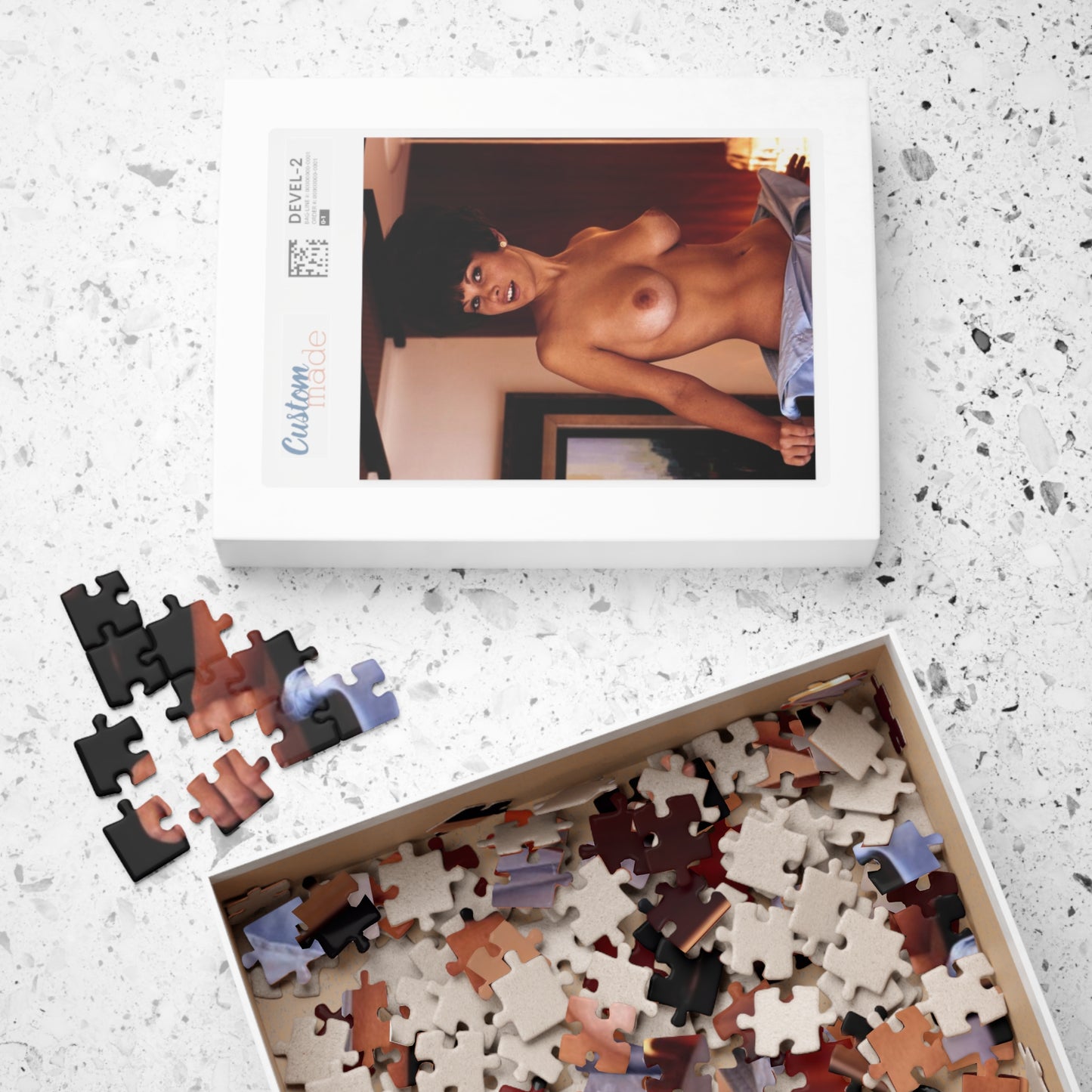 Puzzle (110, 252, 500, 1014-piece) Playboy Playmate July 1969 Nancy Mcneil