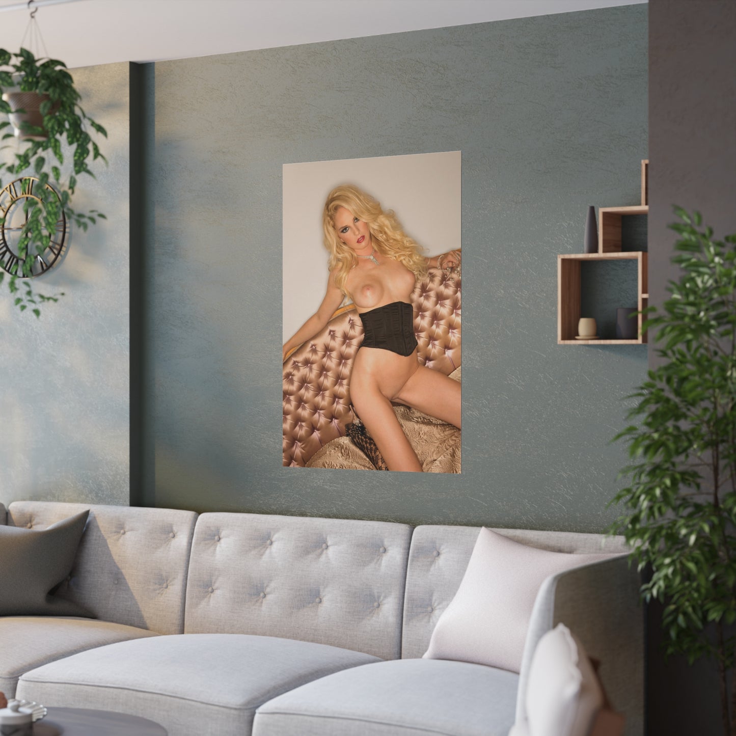 Satin Posters (210gsm) Playmate 2008 Michelle McLaughlin Nude