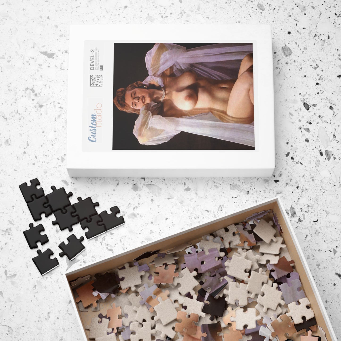 Puzzle (110, 252, 500, 1014-piece) Playboy Playmate Dec 1954 Terry Ryan
