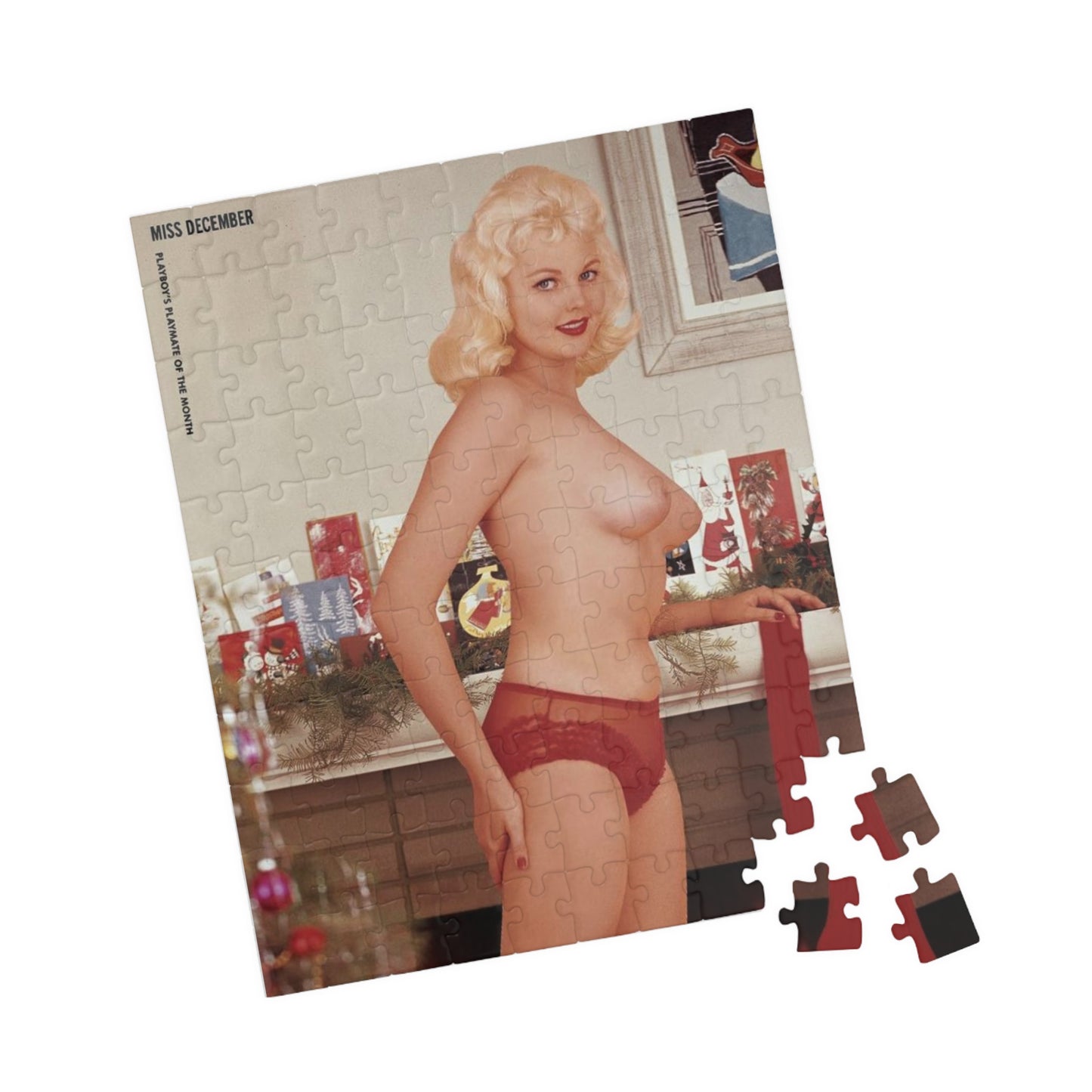 Puzzle (110, 252, 500, 1014-piece) Playboy Playmate December 1960 Carol Eden