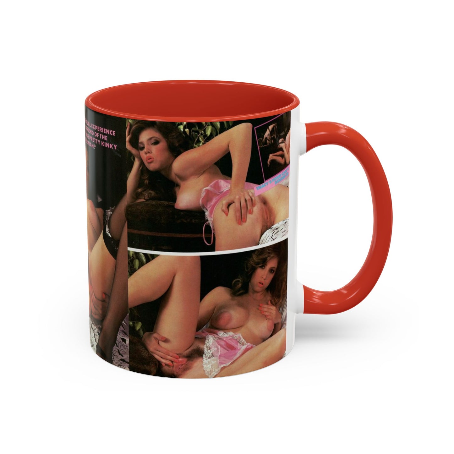 Accent Coffee Mug (11, 15oz) Traci Lords Nude