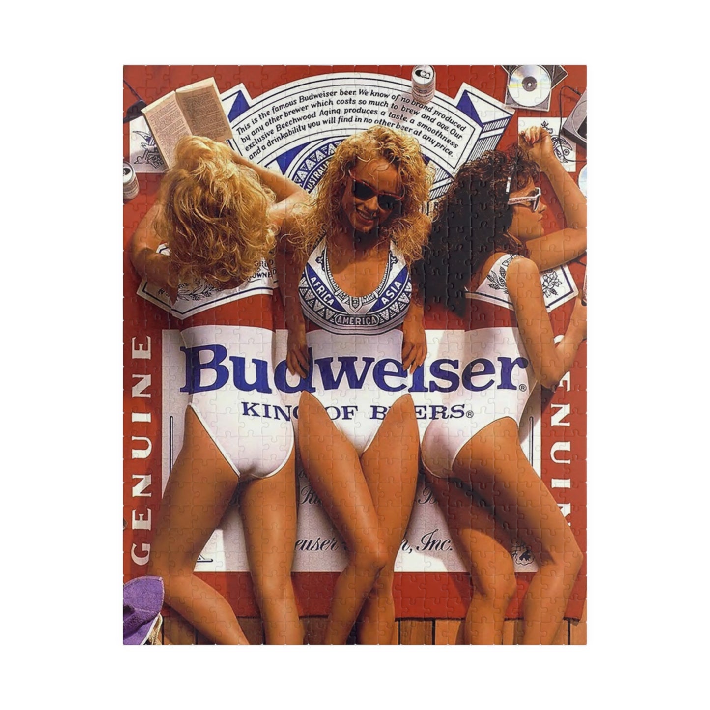 Puzzle (110, 252, 520, 1014-piece) 90s Budweiser Ad