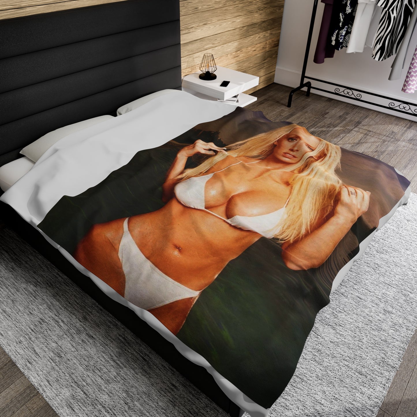 Velveteen Plush Blanket Jenna Jameson