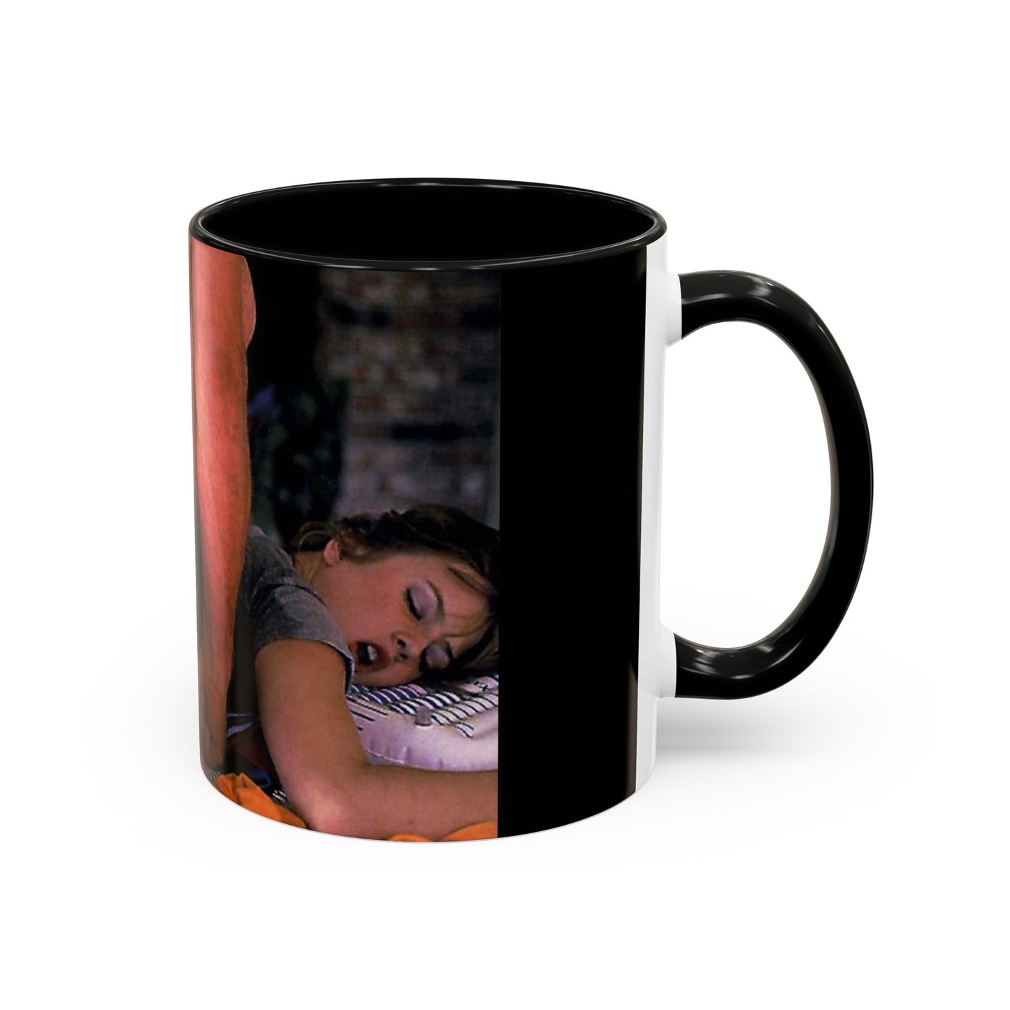 Accent Coffee Mug (11, 15oz) Traci Lords Nude