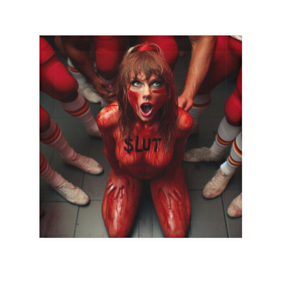 Face Towel Taylor Swift AI Nudes