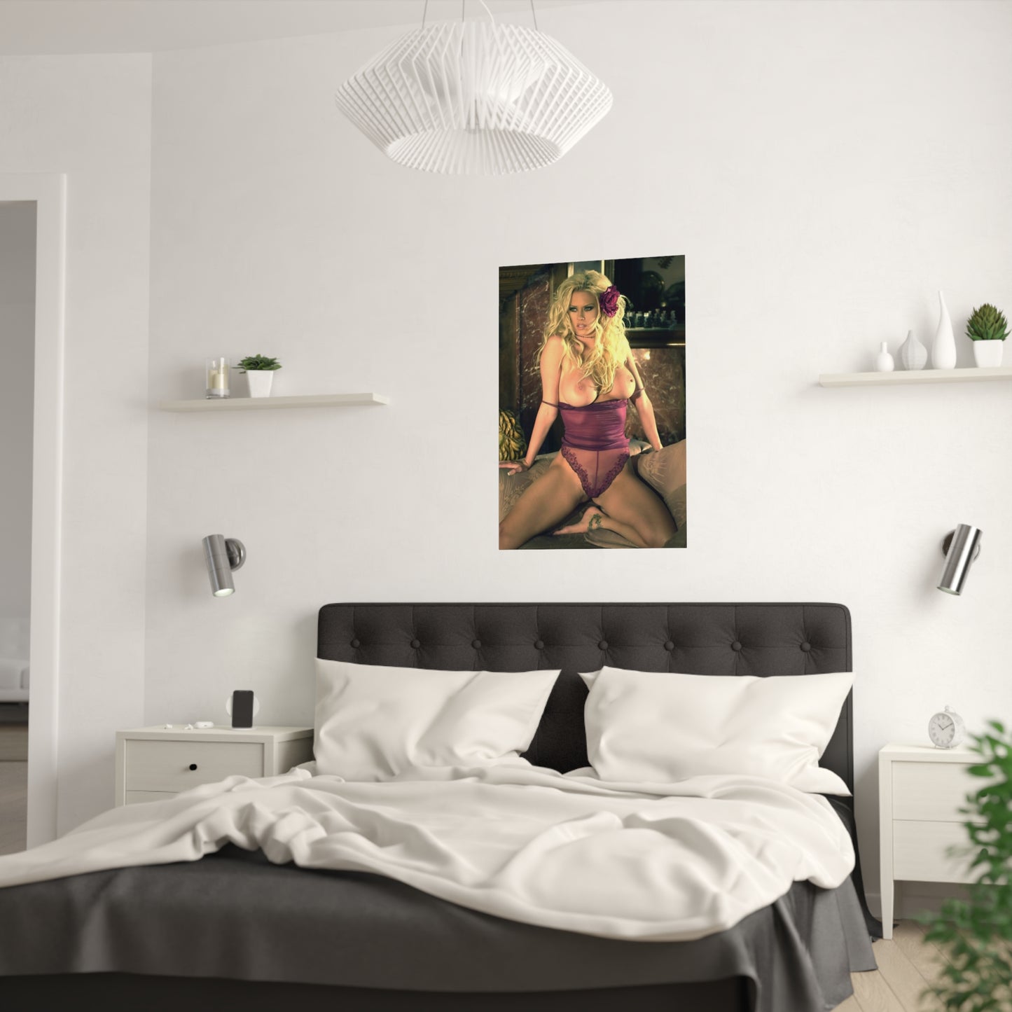 Satin Posters (210gsm) Pornstar Jenna Jameson Nude