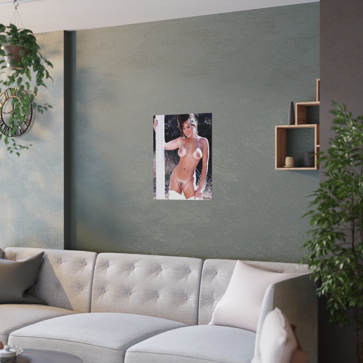 Satin Posters (210gsm) Retro Porn Star Asia Carrera
