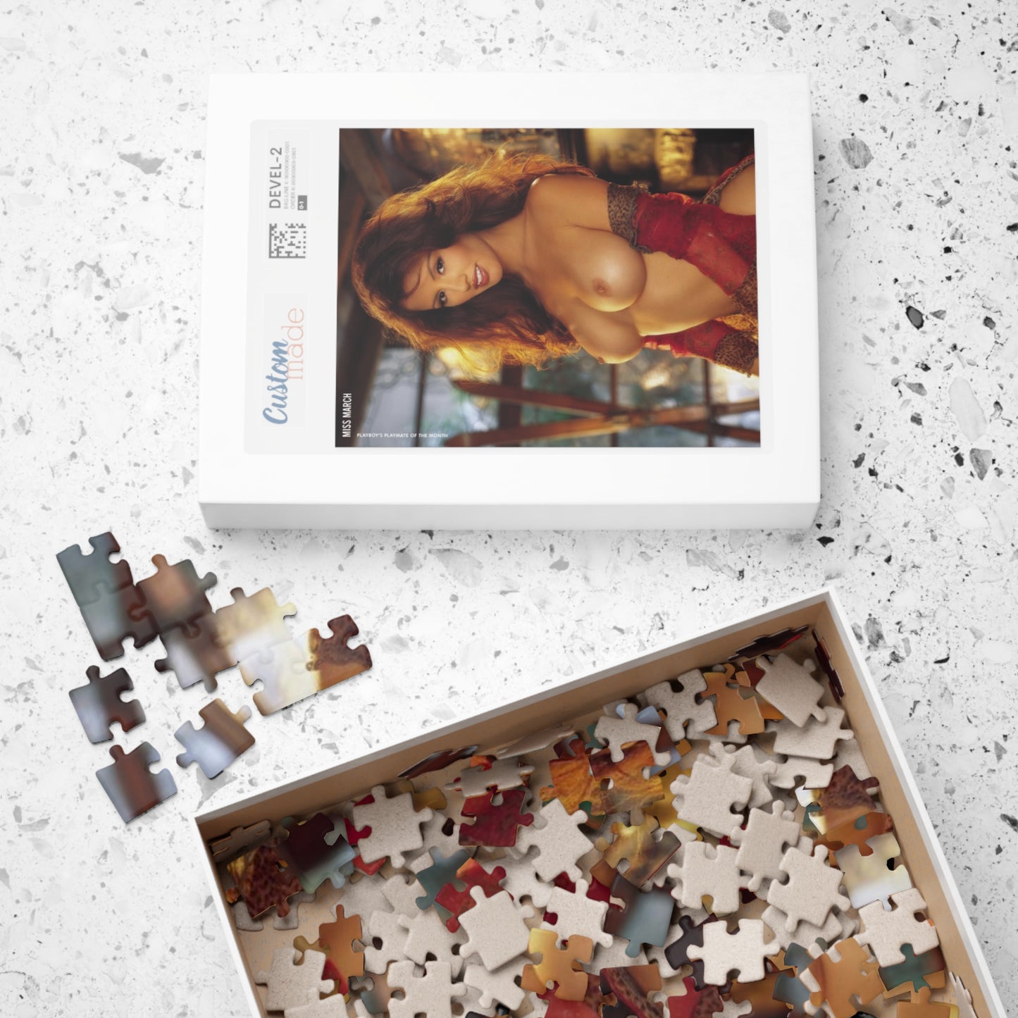 Puzzle (110, 252, 500, 1014-piece) Playboy Playmate March 2003 Pennelope Jimenez