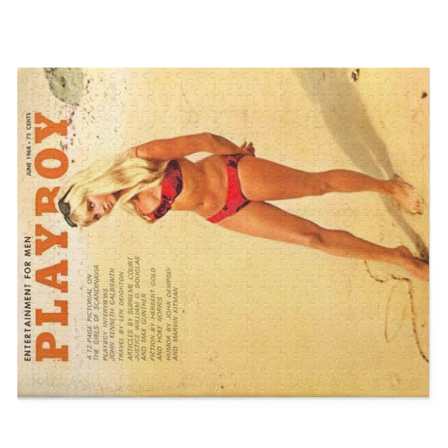 Puzzle (120, 252, 500-Piece) Playboy Cover June 1968