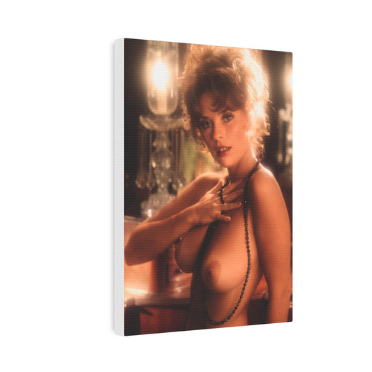 Canvas Photo Tile Playboy Playmate January 1973 Miki Garcia