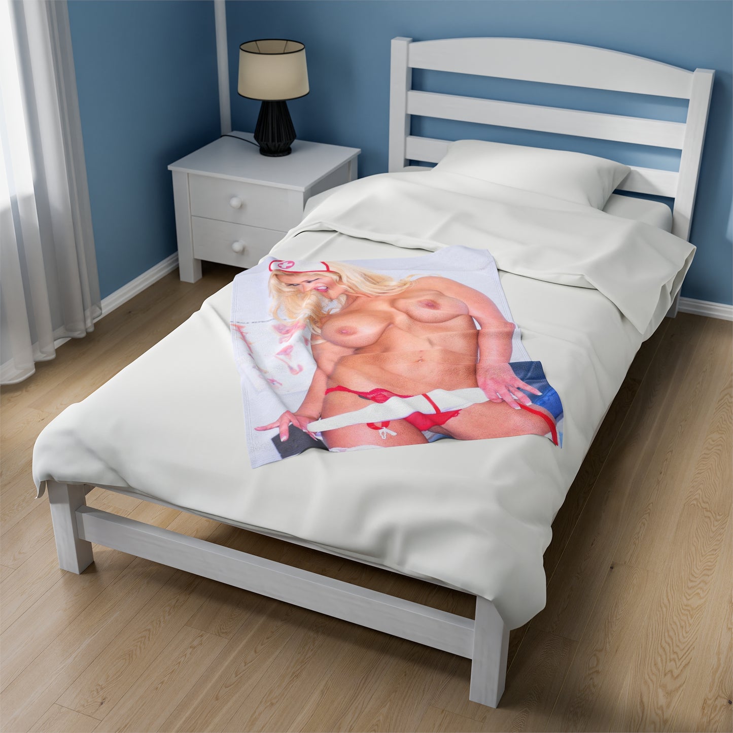 Velveteen Plush Blanket Adult Star Shyla Stylez Nude