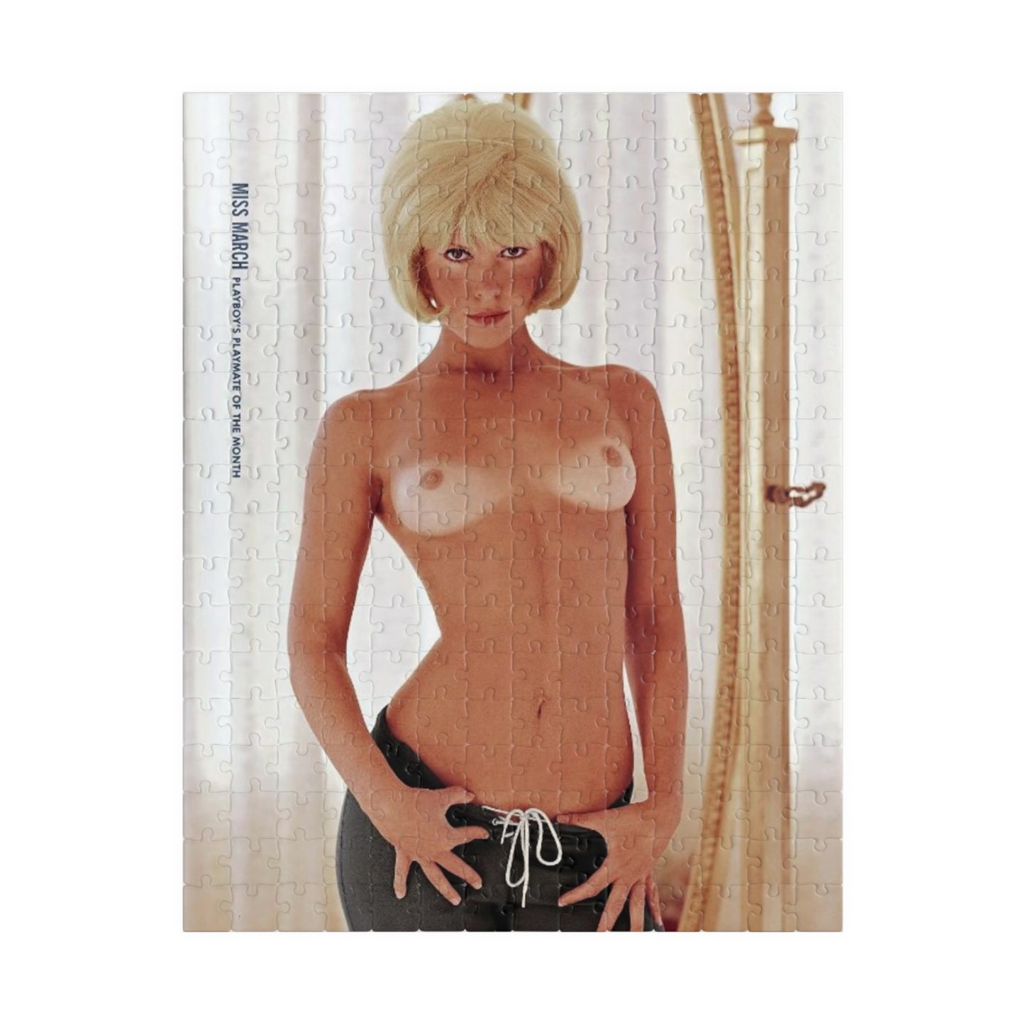 Puzzle (110, 252, 500, 1014-piece) Playboy Playmate March 1966 Priscilla Wright