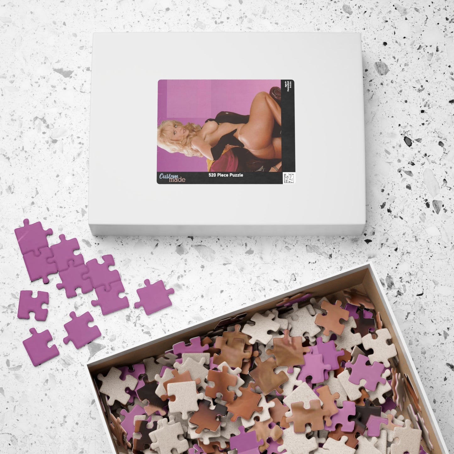 Puzzle (110, 252, 500, 1014-piece) Retro Porn Star Nina Hartley Nude