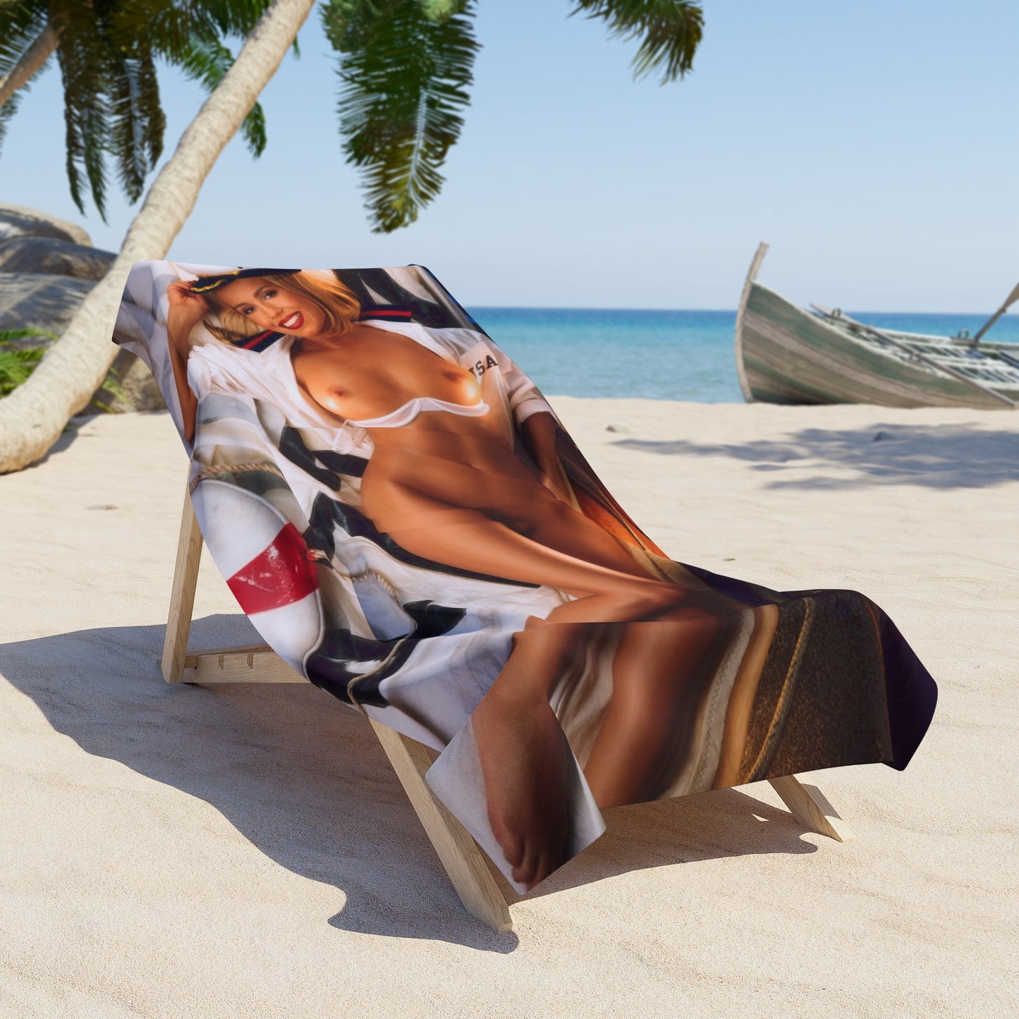 Beach Towel Playboy Playmate September 1993 Carrie Westcott