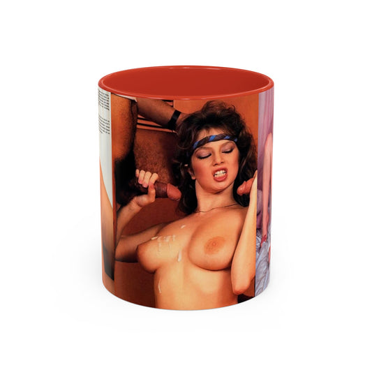 Accent Coffee Mug (11, 15oz) Traci Lords Sexy Naked Nude Fucking Sex