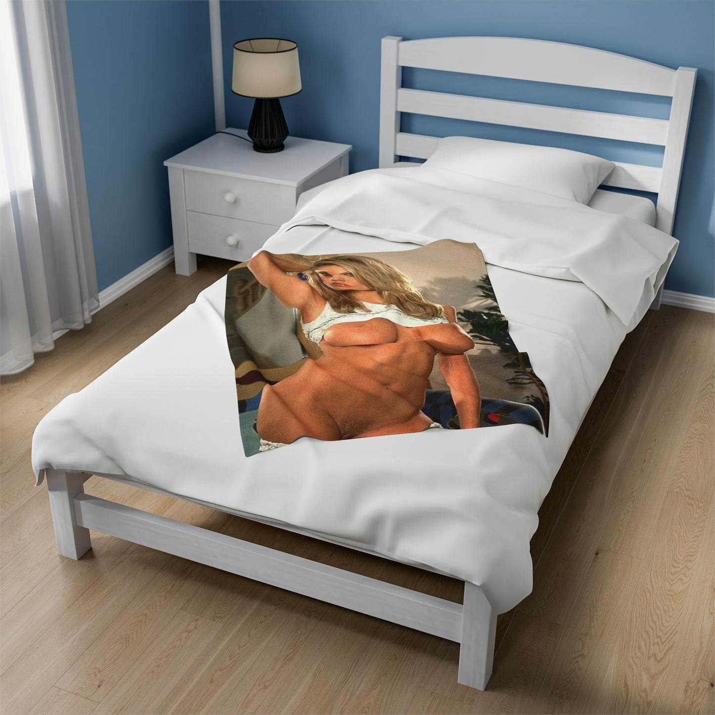 Velveteen Plush Blanket Pornstar Briana Banks Nude