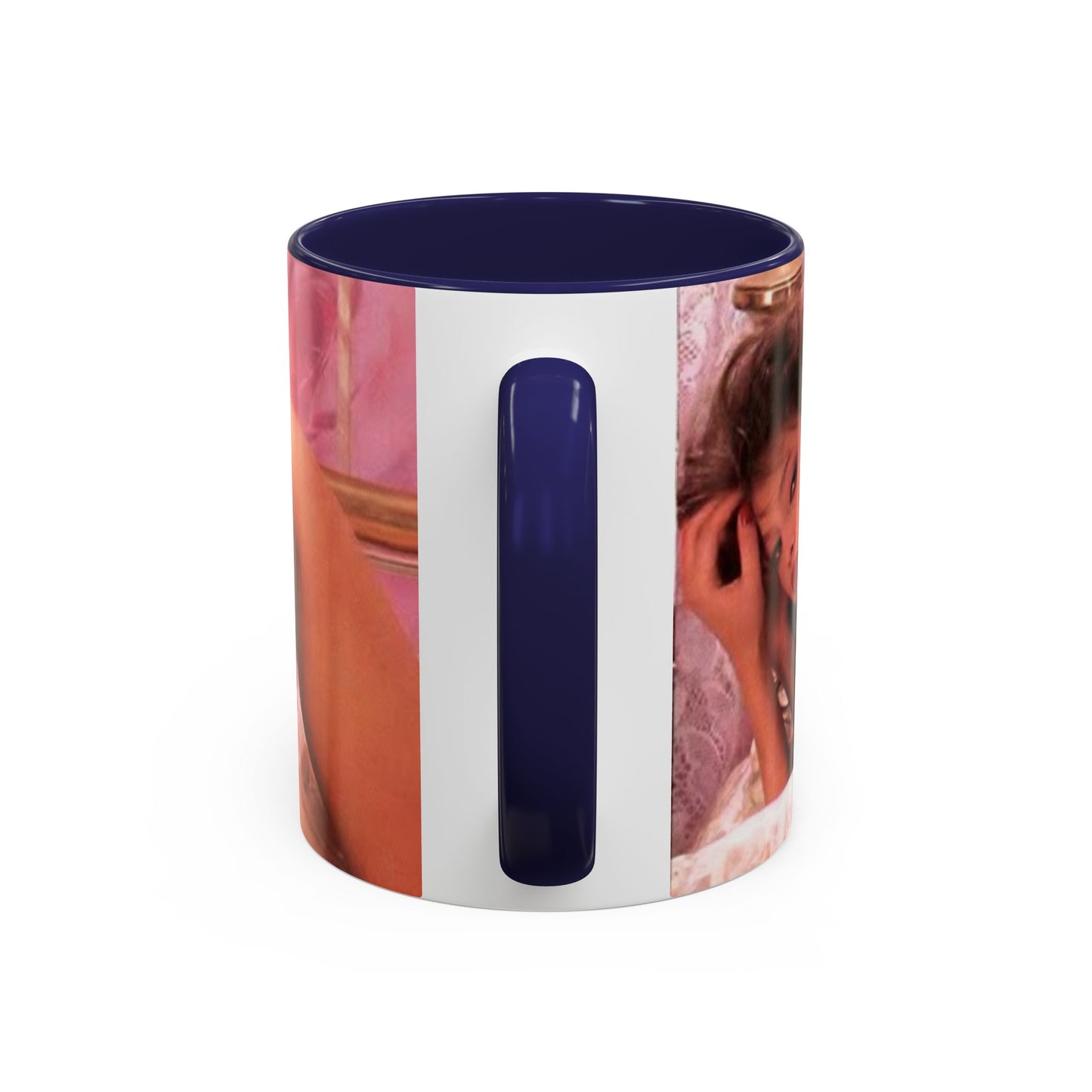 Accent Coffee Mug (11, 15oz) Retro Porn Star Traci Lords Nude