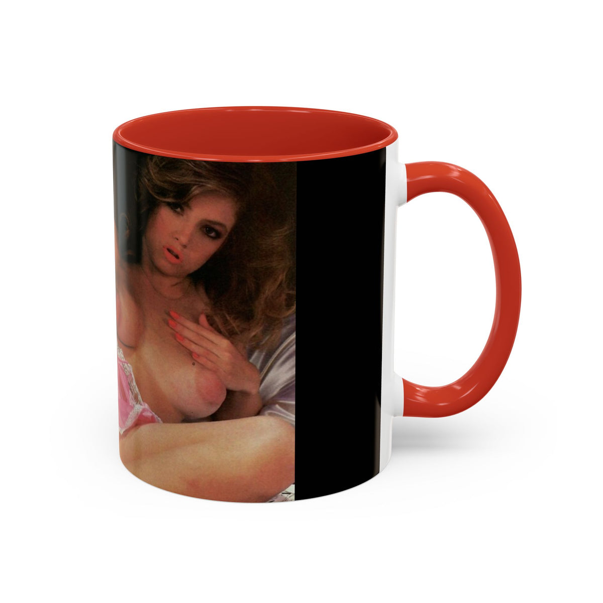 Accent Coffee Mug (11, 15oz) Traci Lords Nude