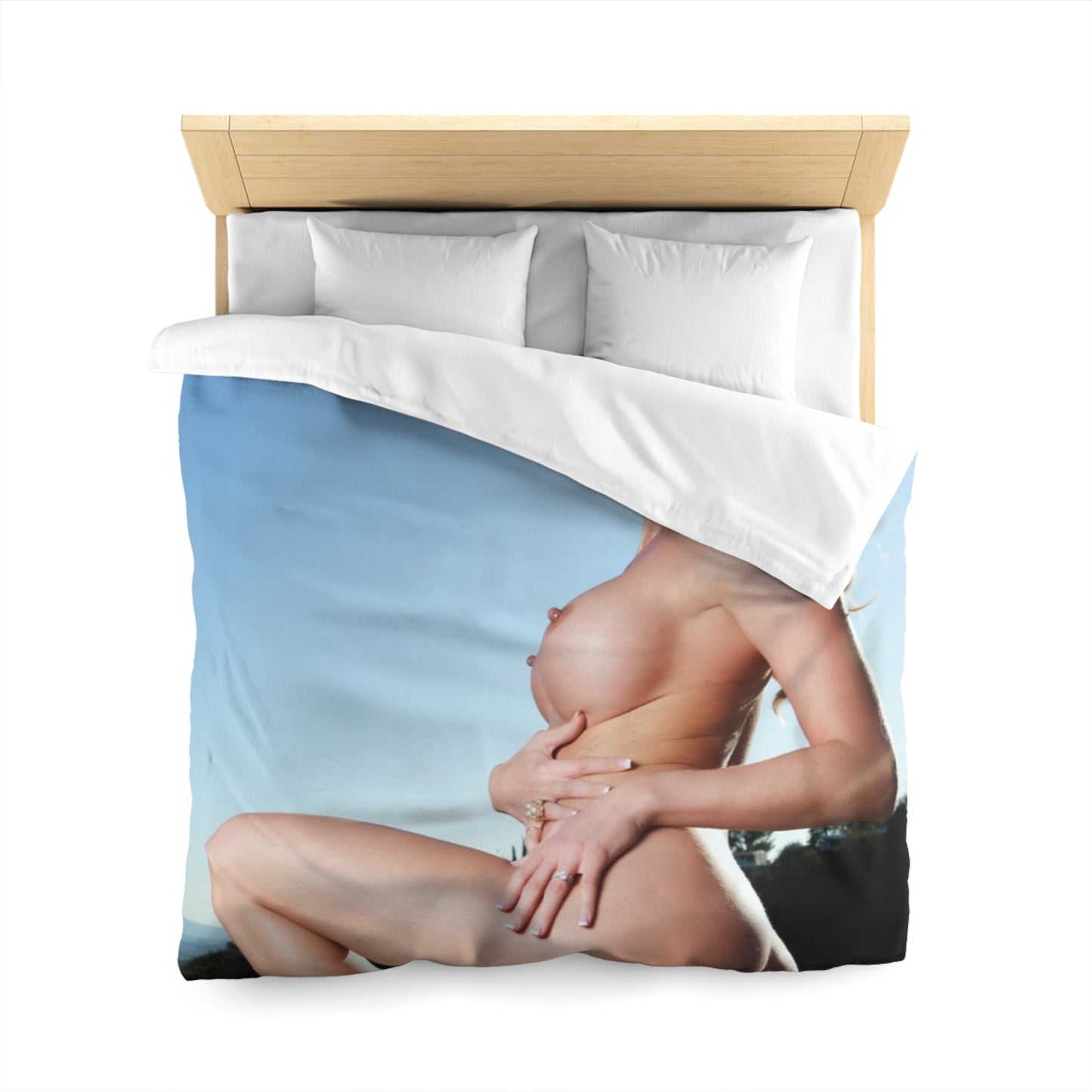 Microfiber Duvet Cover Penthouse Pet October 2012 Samantha Saint