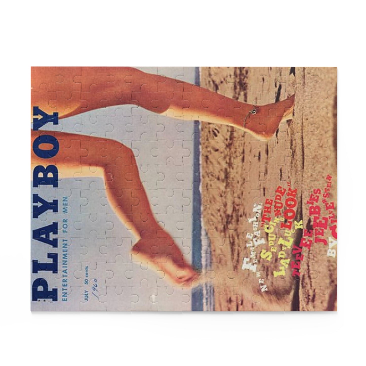 Puzzle (120, 252, 500-Piece) Playboy Cover July 1960