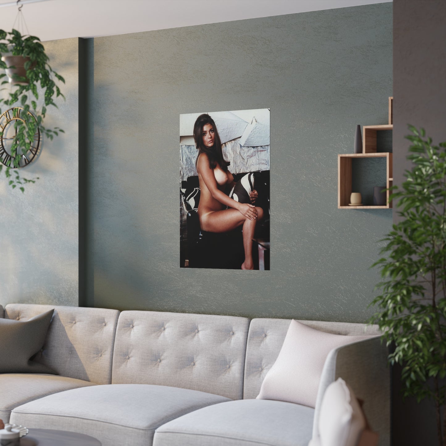 Satin Posters (210gsm) Playboy Playmate Cynthia Myers Nude