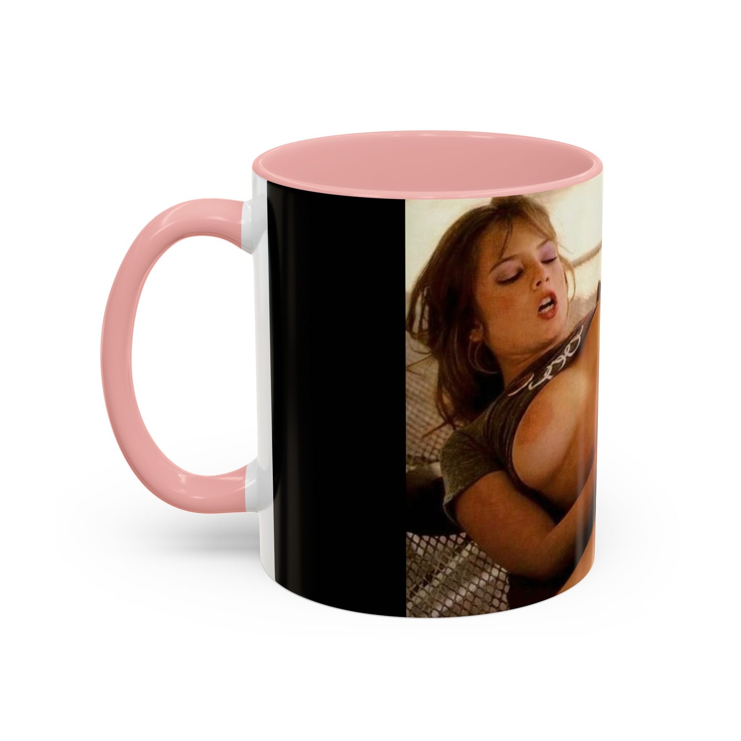 Accent Coffee Mug (11, 15oz) Traci Lords Nude Naked Retro Fuck Sex