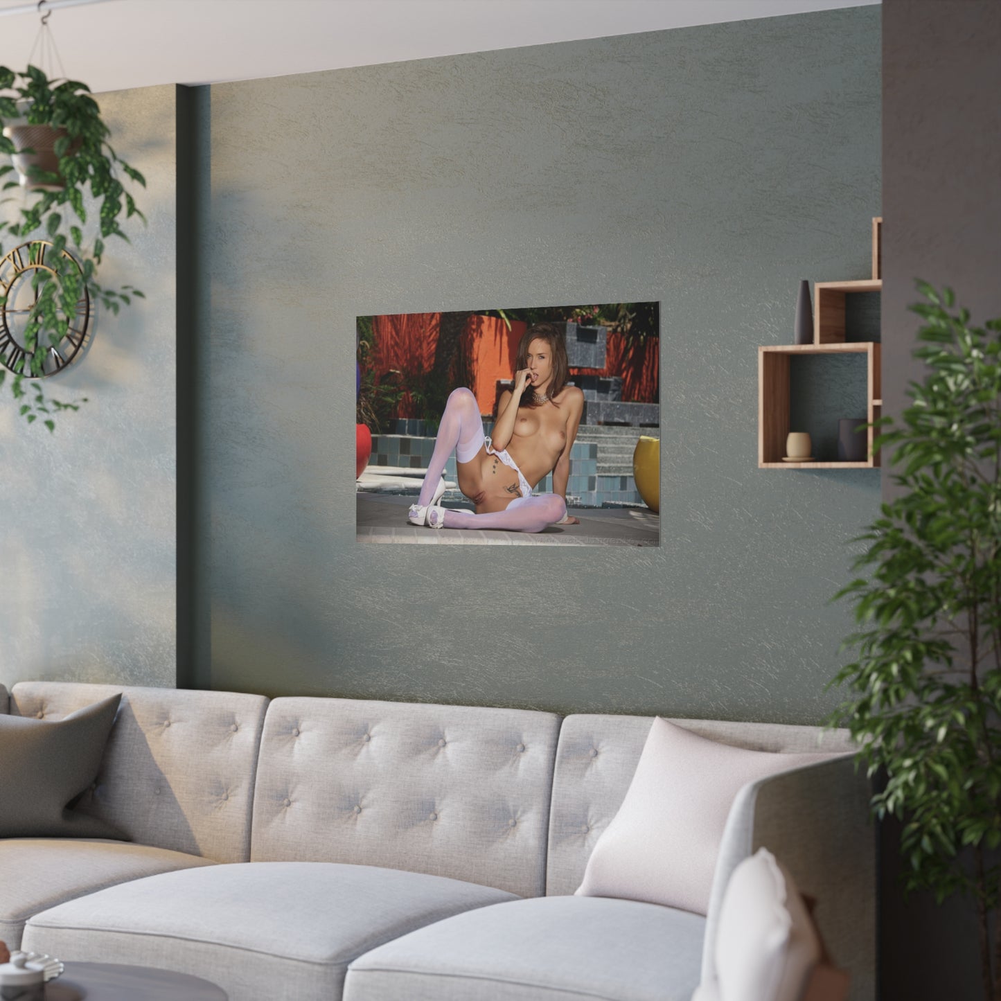 Satin Posters (210gsm) Malena Morgan Nude