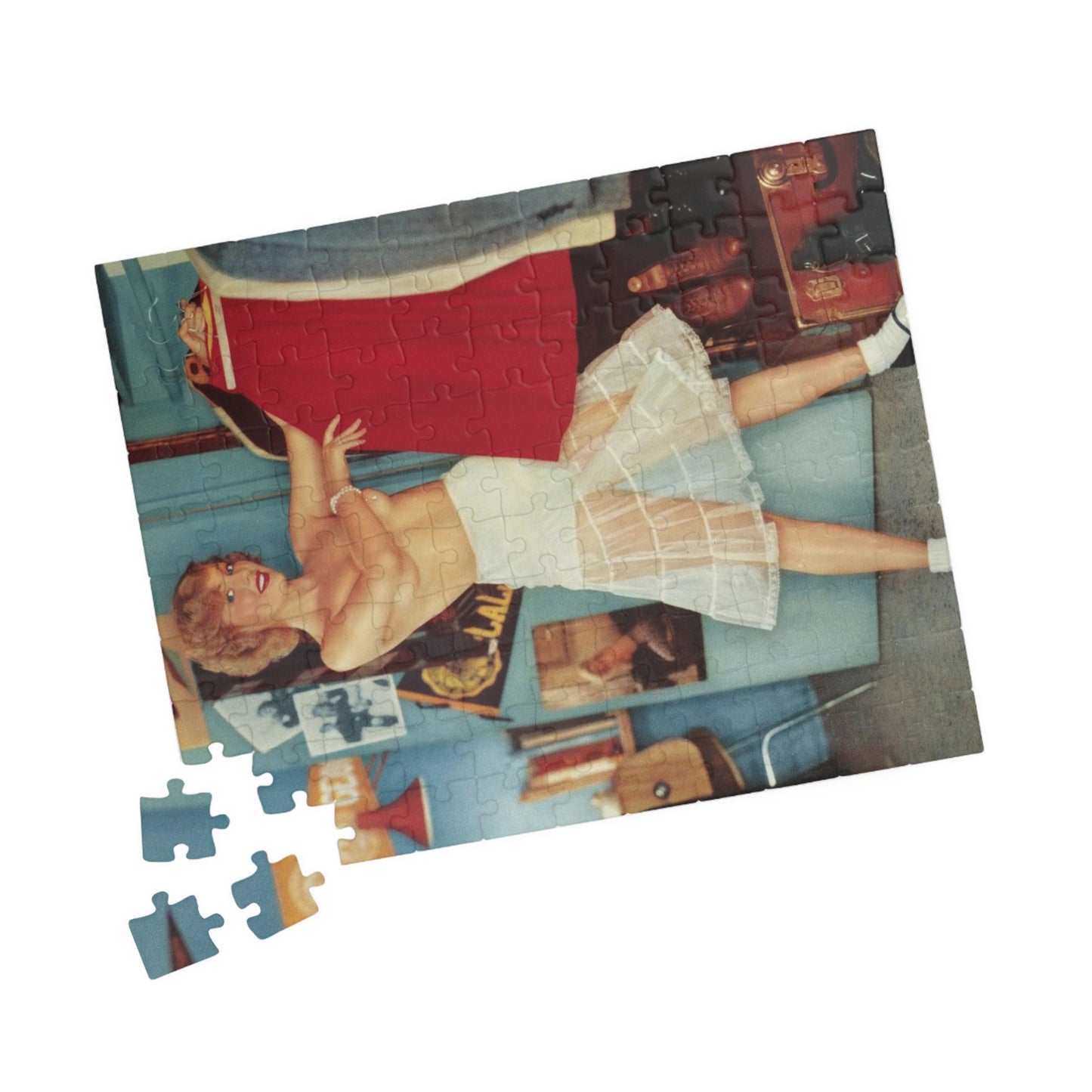 Puzzle (110, 252, 500, 1014-piece) Playboy Playmate October 1955 Jean Moorhead
