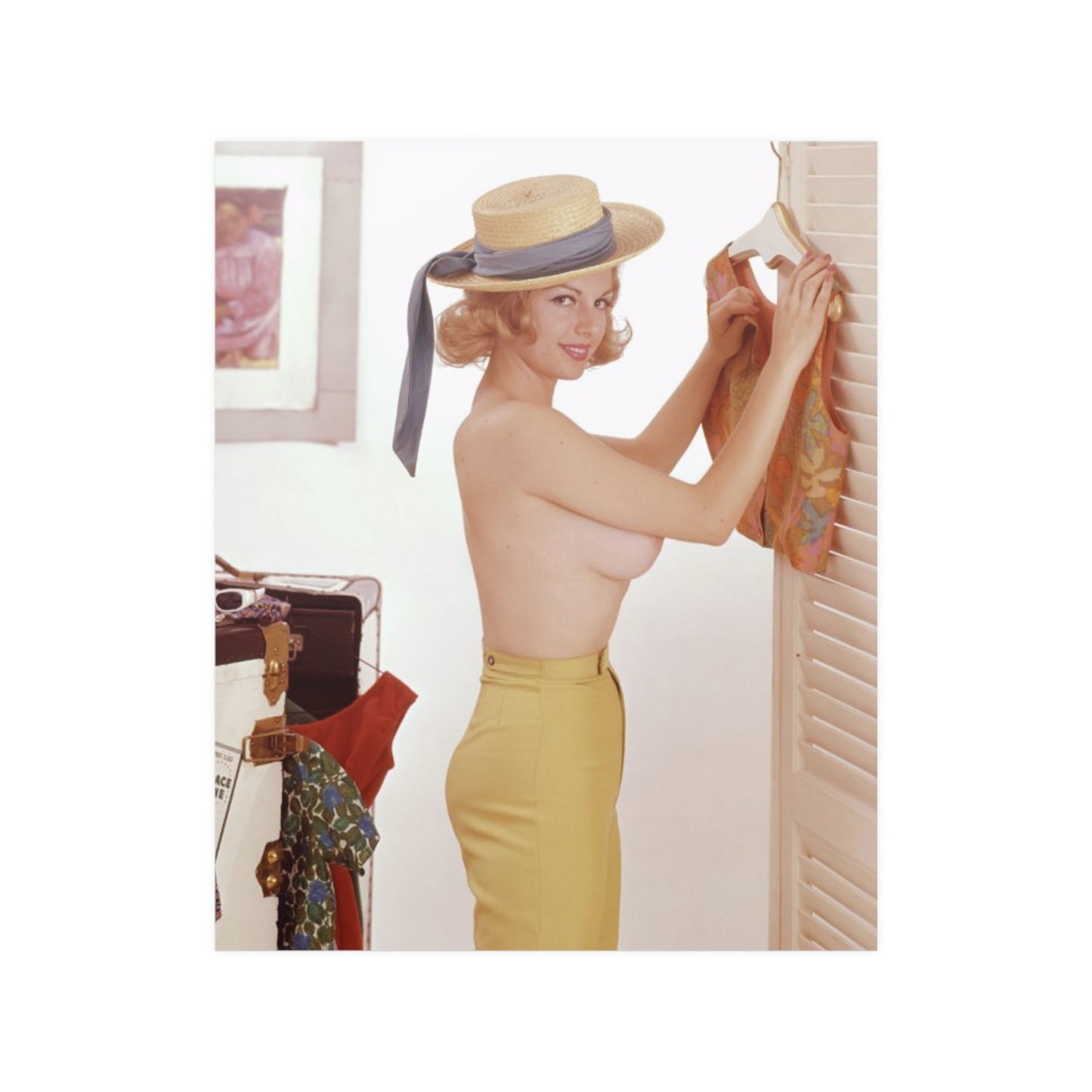 Satin Posters (210gsm) Playmate December 1961 Lynn Karrol